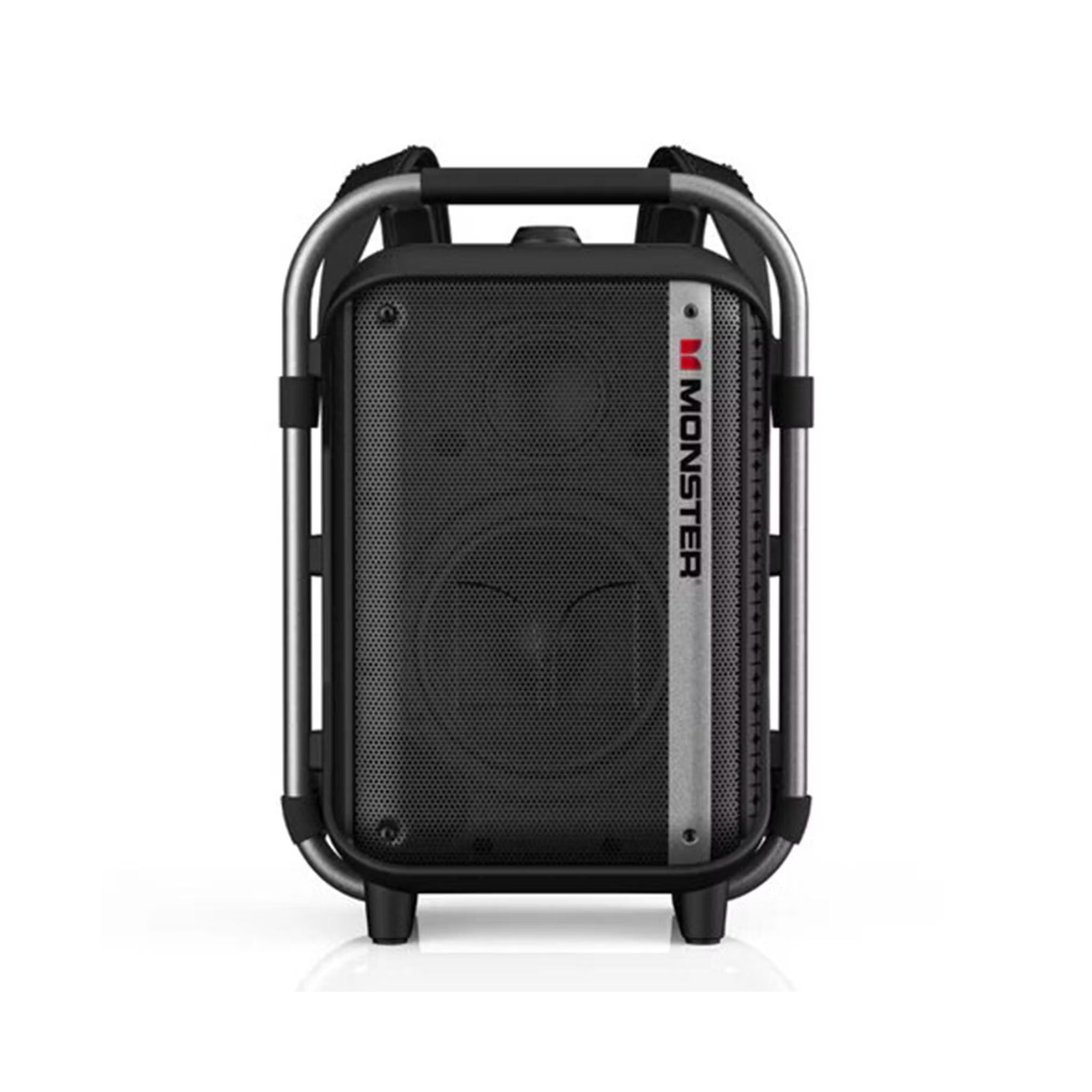 Monster Traveler with 2 Microphones Bluetooth Speakers, Bluetooth Version 5.3, Up to 5 Hours Play Time, Type-C Charging Port, 4000mAh Battery Capacity - Black