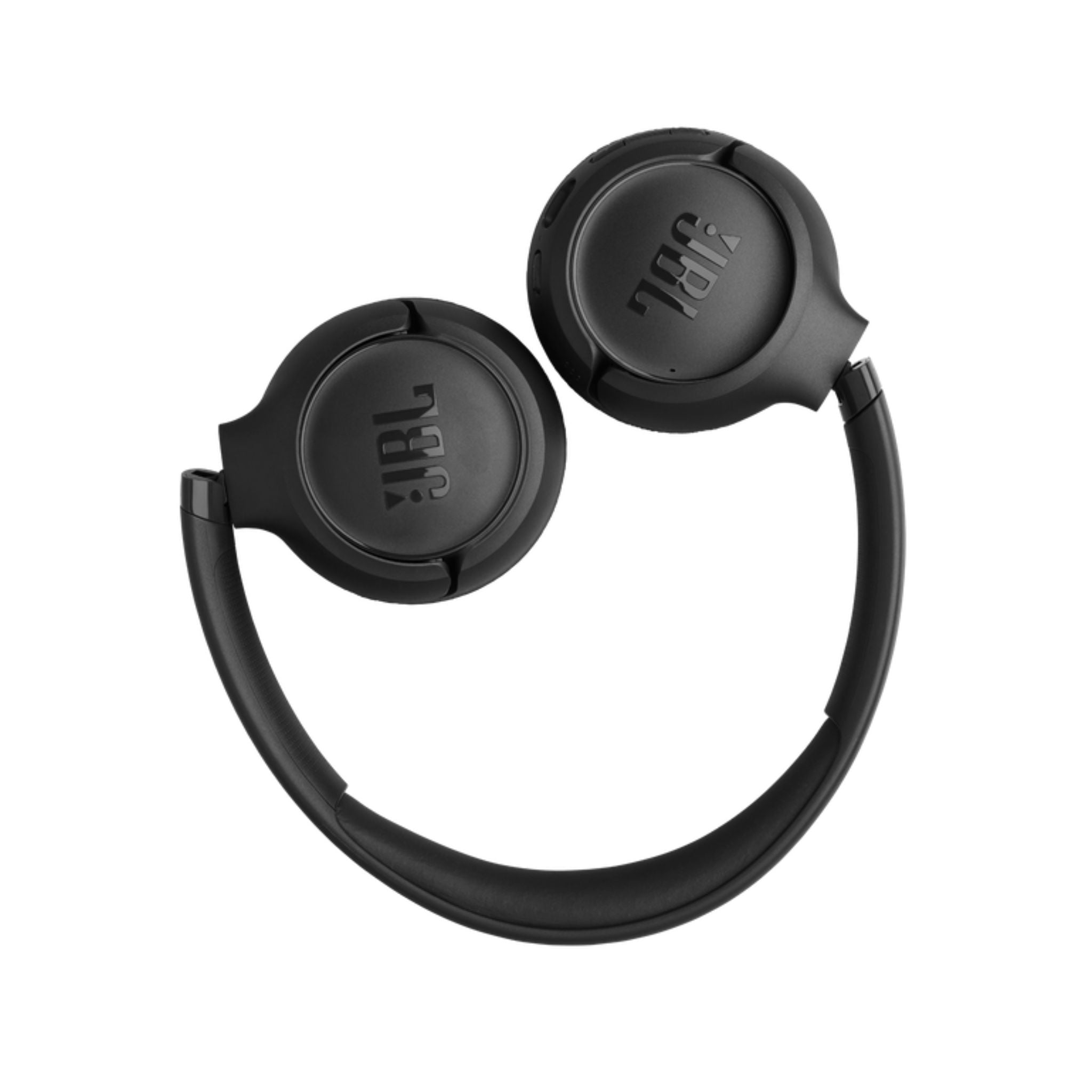 JBL Tune 530BT Wireless On-Ear Bluetooth Headphones with Pure Bass Sound, 76H Battery Life, Dual Beamforming Mics, Multi-Point Bluetooth 6.0, Foldable & Lightweight – Black