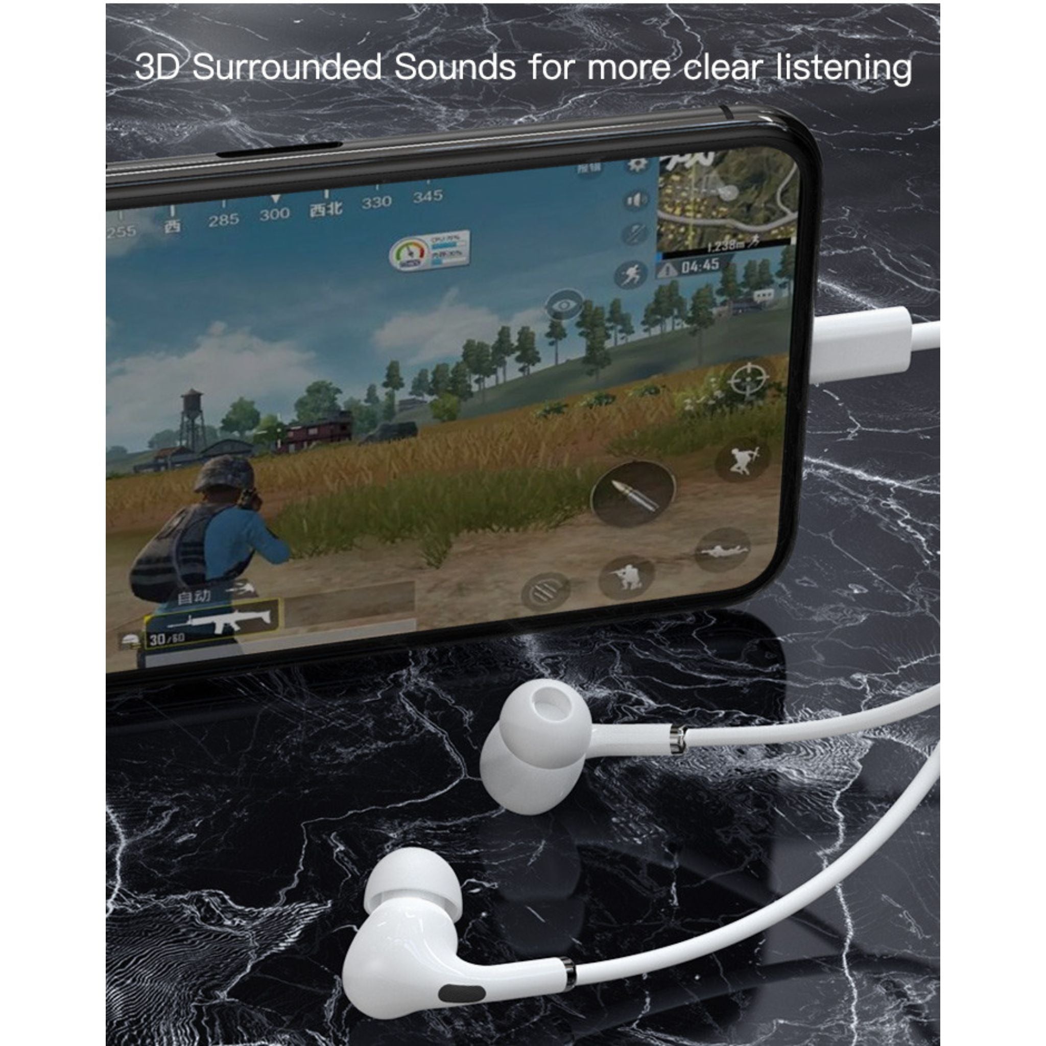 Yesido YH36 Wholesale Price Hifi Headphone | Handfree lighting In-Ear Sport Stereo Earphone With Mic