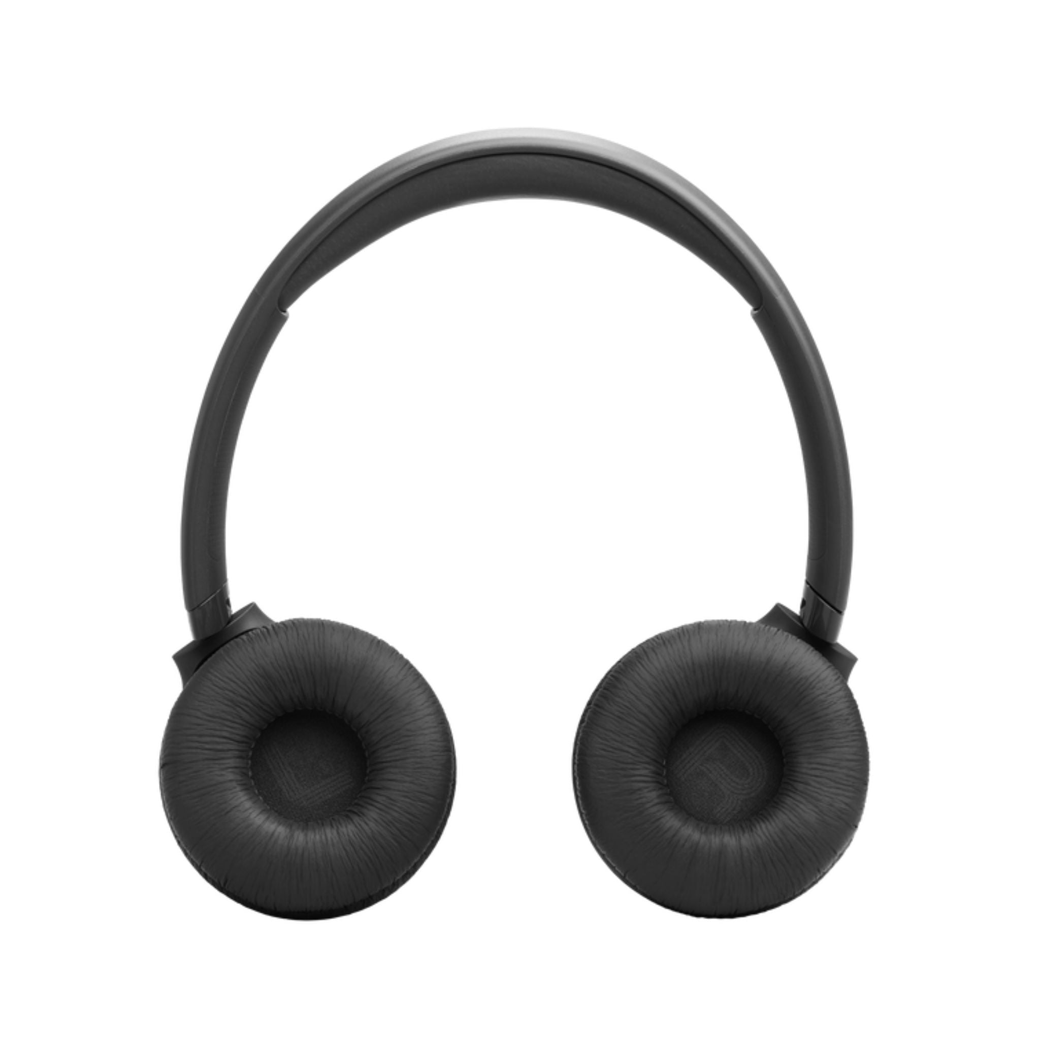 JBL Tune 530BT Wireless On-Ear Bluetooth Headphones with Pure Bass Sound, 76H Battery Life, Dual Beamforming Mics, Multi-Point Bluetooth 6.0, Foldable & Lightweight – Black