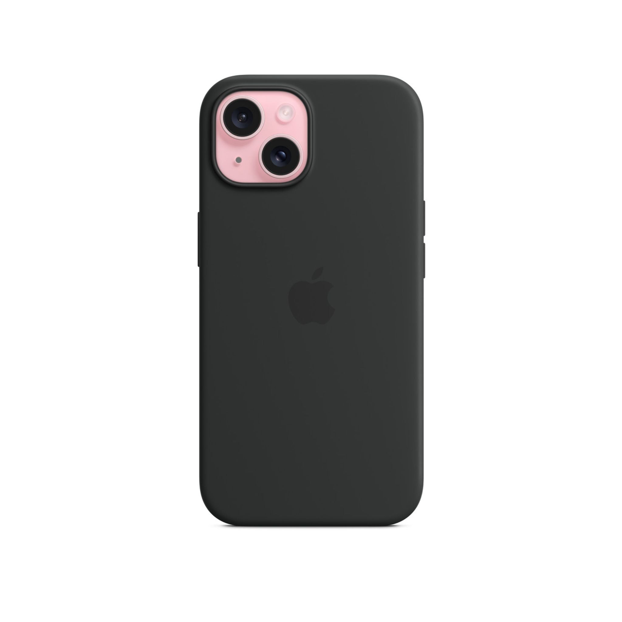 Apple iPhone 15 Silicone Case with MagSafe – Black