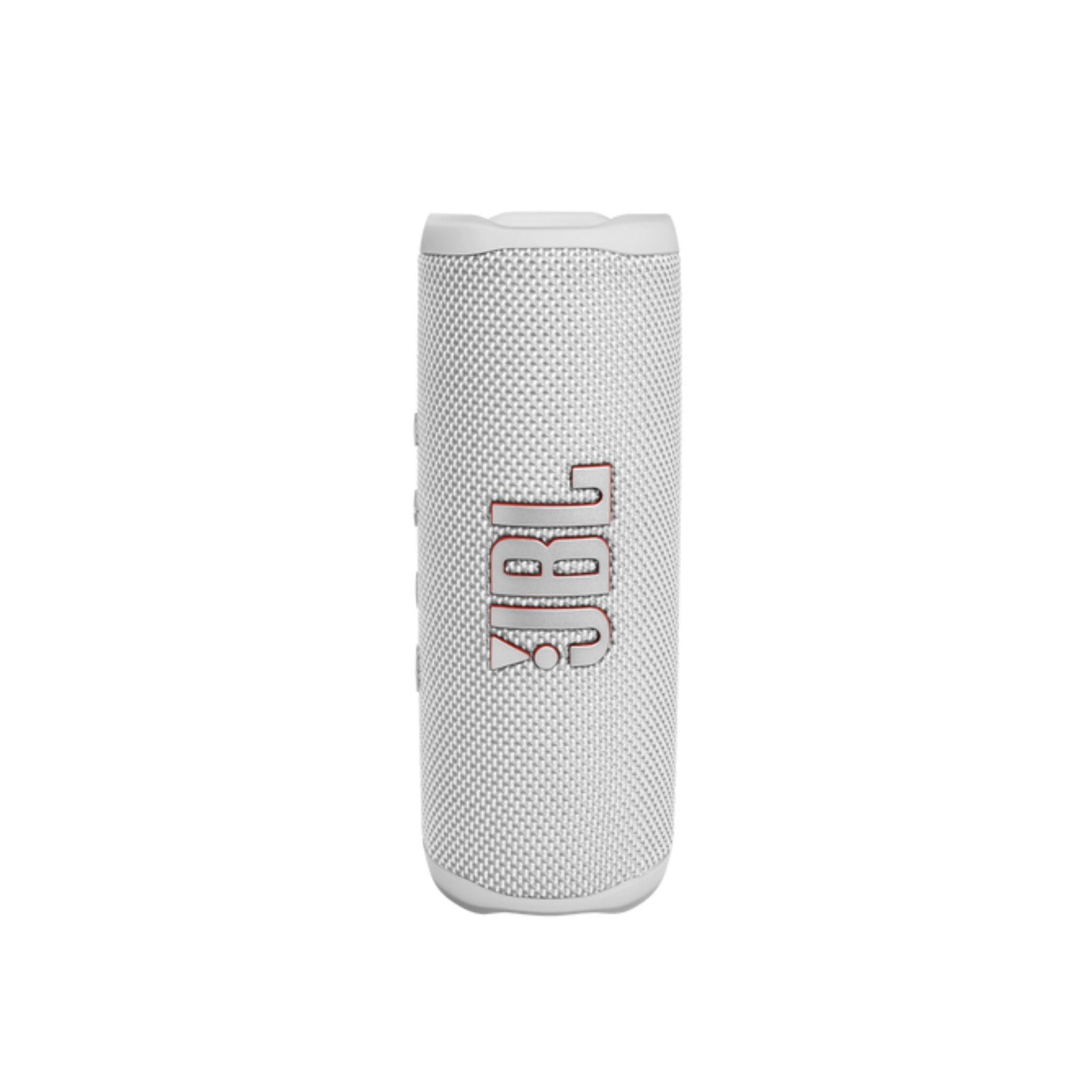 JBL Flip 6 Portable IP67 Waterproof Speaker with Bold JBL Original Pro Sound, 2-Way Speaker, Powerful Sound and Deep Bass, 12 Hours Battery, Safe USB-C Charging Protection - White