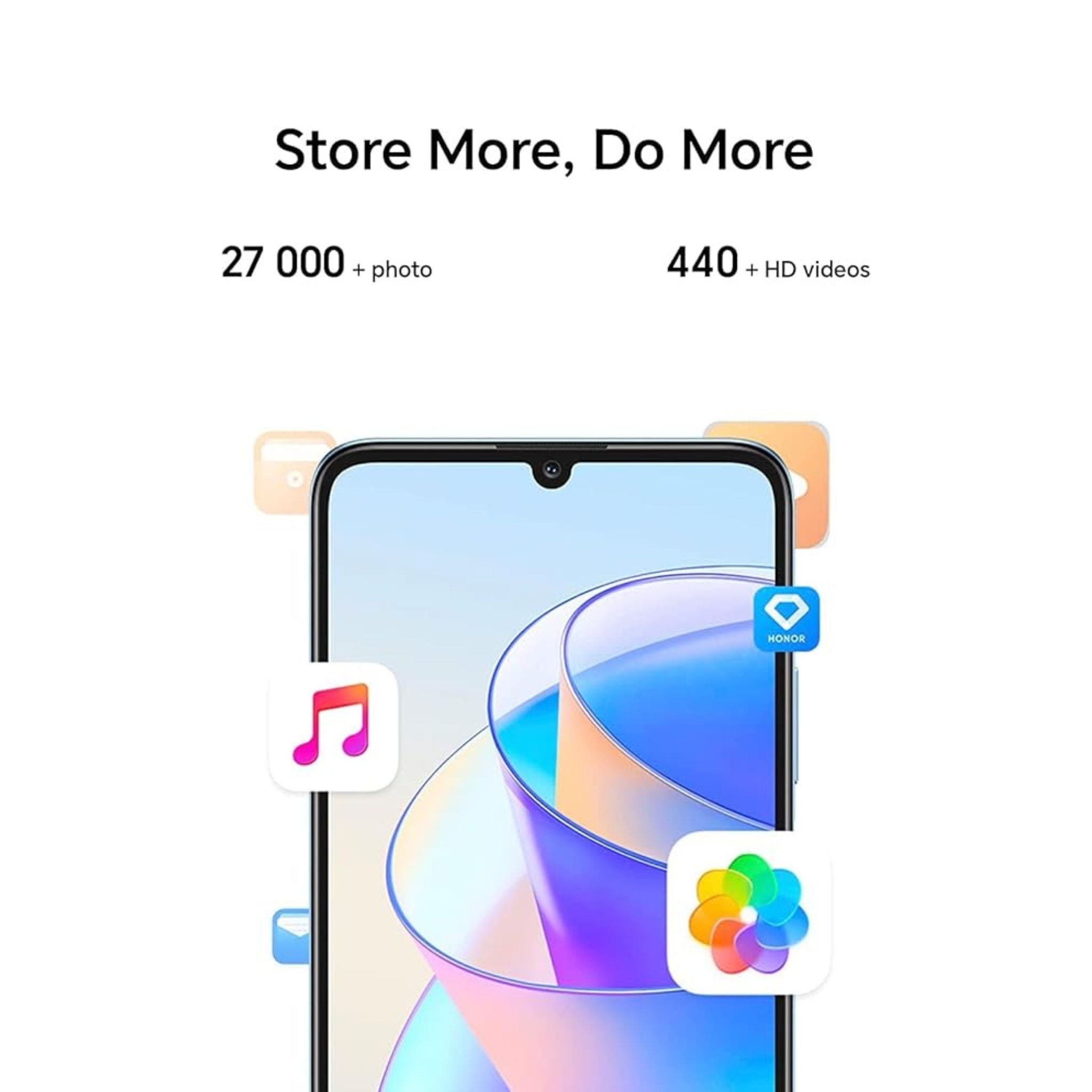 Honor X7a 4G, Dual Sim 6GB RAM 128GB LTE - International Version - Ocean Blue