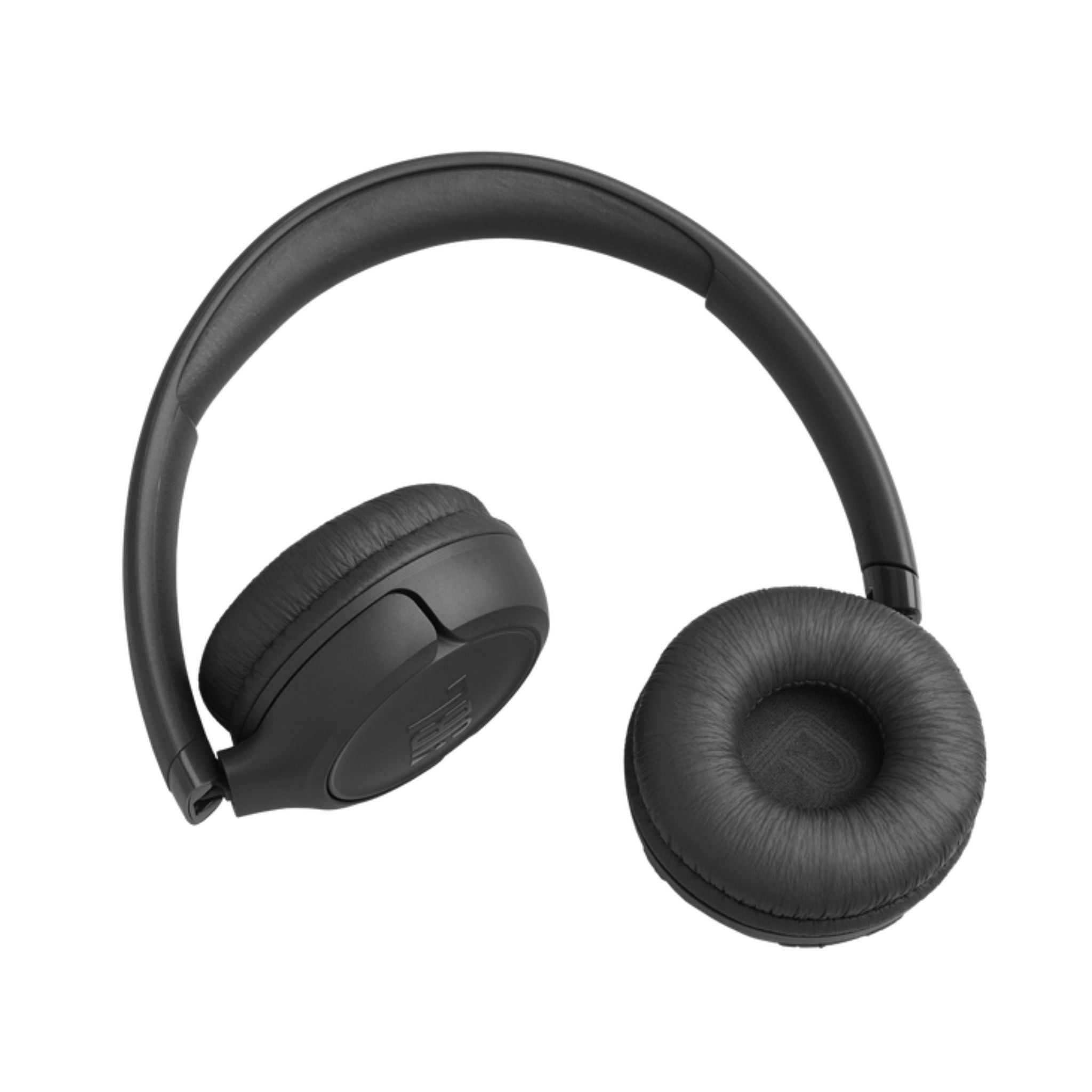 JBL Tune 530BT Wireless On-Ear Bluetooth Headphones with Pure Bass Sound, 76H Battery Life, Dual Beamforming Mics, Multi-Point Bluetooth 6.0, Foldable & Lightweight – Black