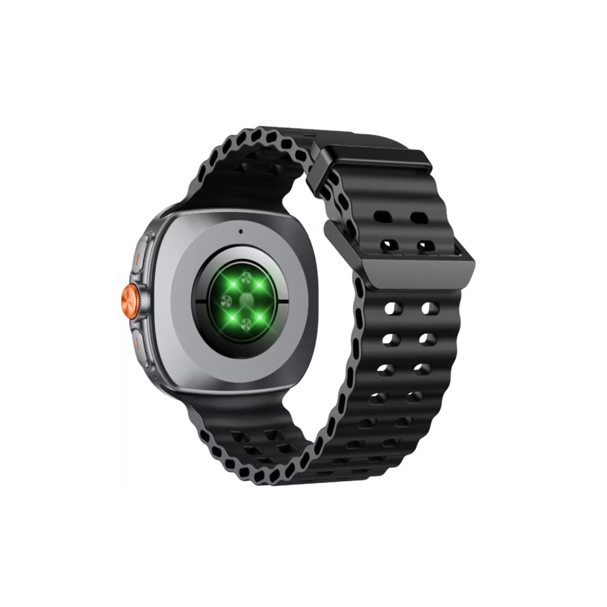 Green Lion Connect Pro Smart Watch, Always-On Display, Call & Social Notifications, Music Control, Raise Wrist Wake Screen - Black