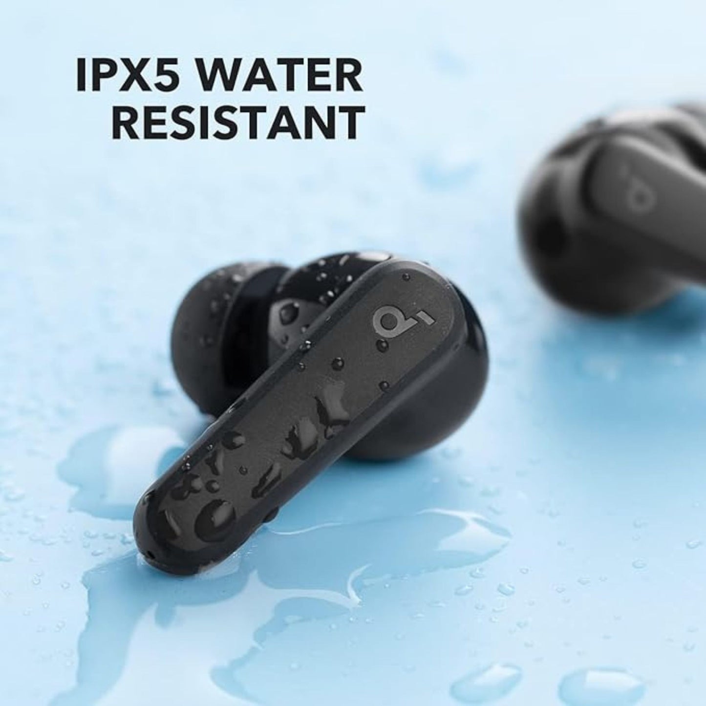 ANKER Soundcore R50i True Wireless Earbuds|IPX5 Waterproof| 30H Playtime|22 Preset EQs_Black