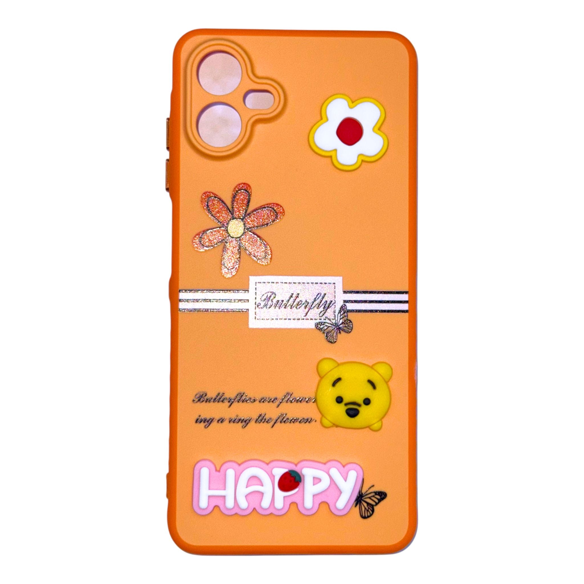 Cartoon Characters Phone Case with Camera Protection for Samsung A07