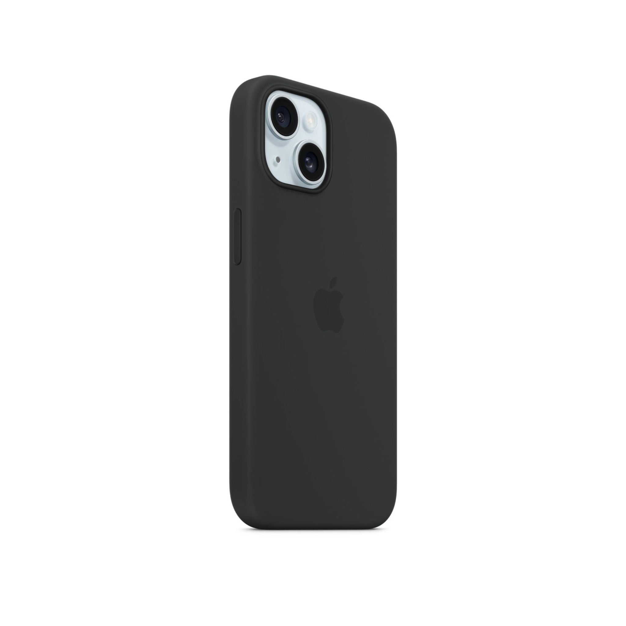 Apple iPhone 15 Silicone Case with MagSafe – Black