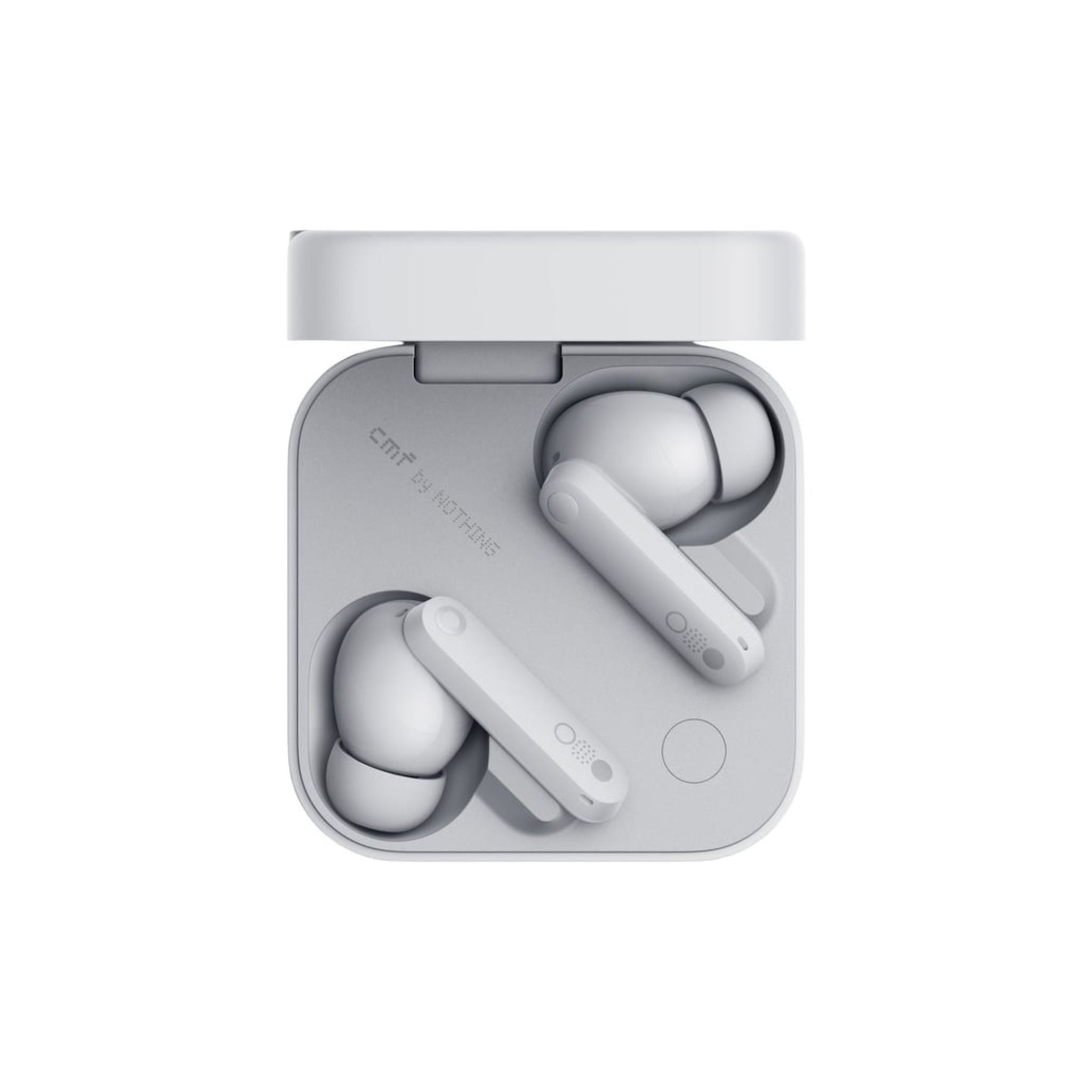 CMF by Nothing Buds Pro 2 Bluetooth Earbuds, ChatGPT Integrated, TWS with Clear Voice Technology 2.0, 50 dB Smart ANC, Up to 11 hrs Battery, Spatial Audio Effect, IP55_Light Grey