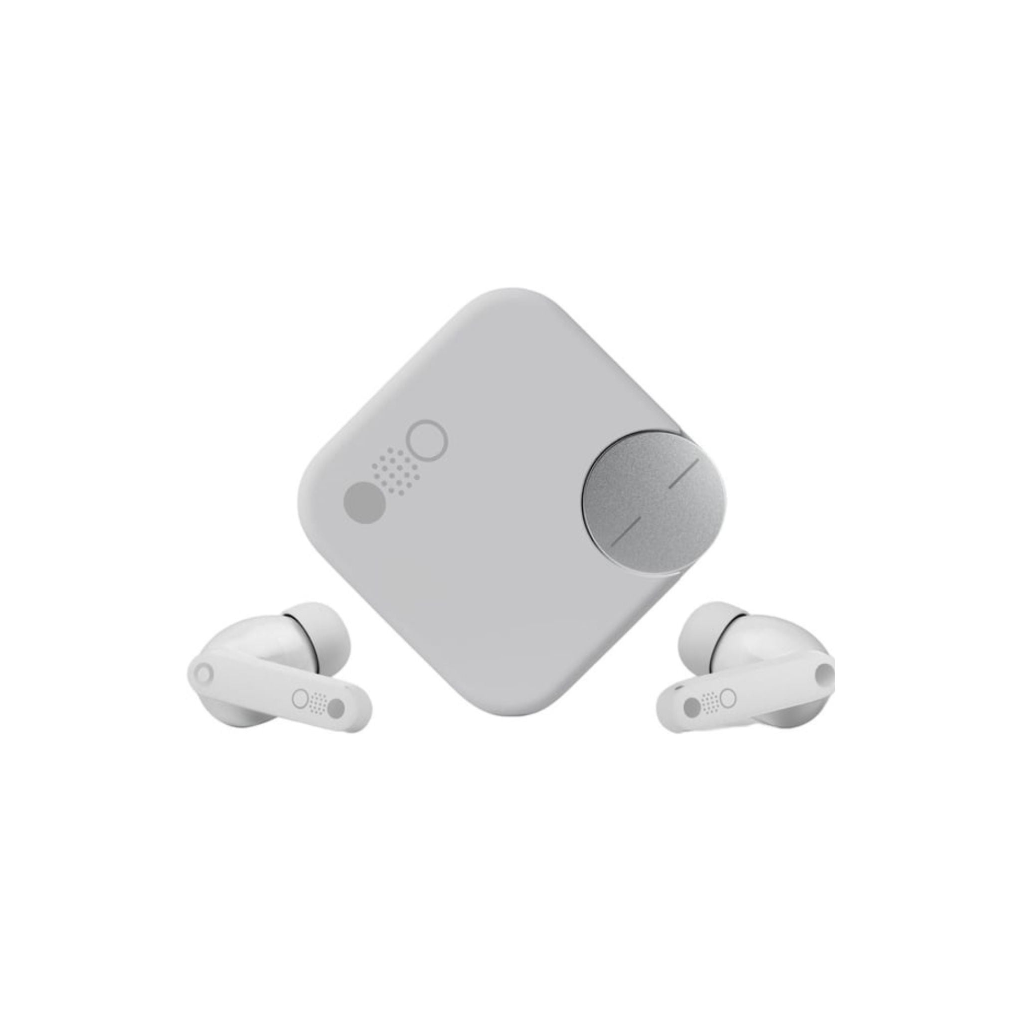 CMF by Nothing Buds Pro 2 Bluetooth Earbuds, ChatGPT Integrated, TWS with Clear Voice Technology 2.0, 50 dB Smart ANC, Up to 11 hrs Battery, Spatial Audio Effect, IP55_Light Grey
