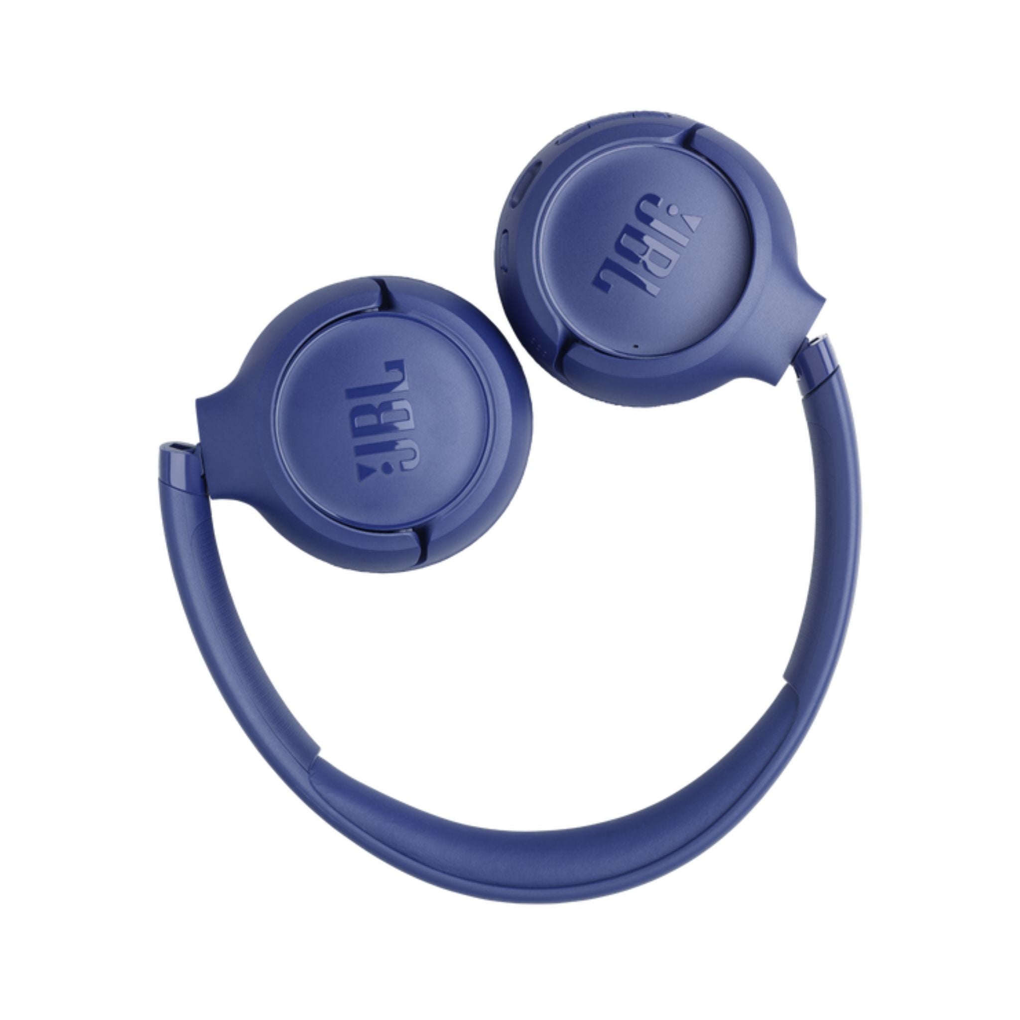 JBL Tune 530BT Wireless On-Ear Bluetooth Headphones with Pure Bass Sound, 76H Battery Life, Dual Beamforming Mics, Multi-Point Bluetooth 6.0, Foldable & Lightweight – Blue