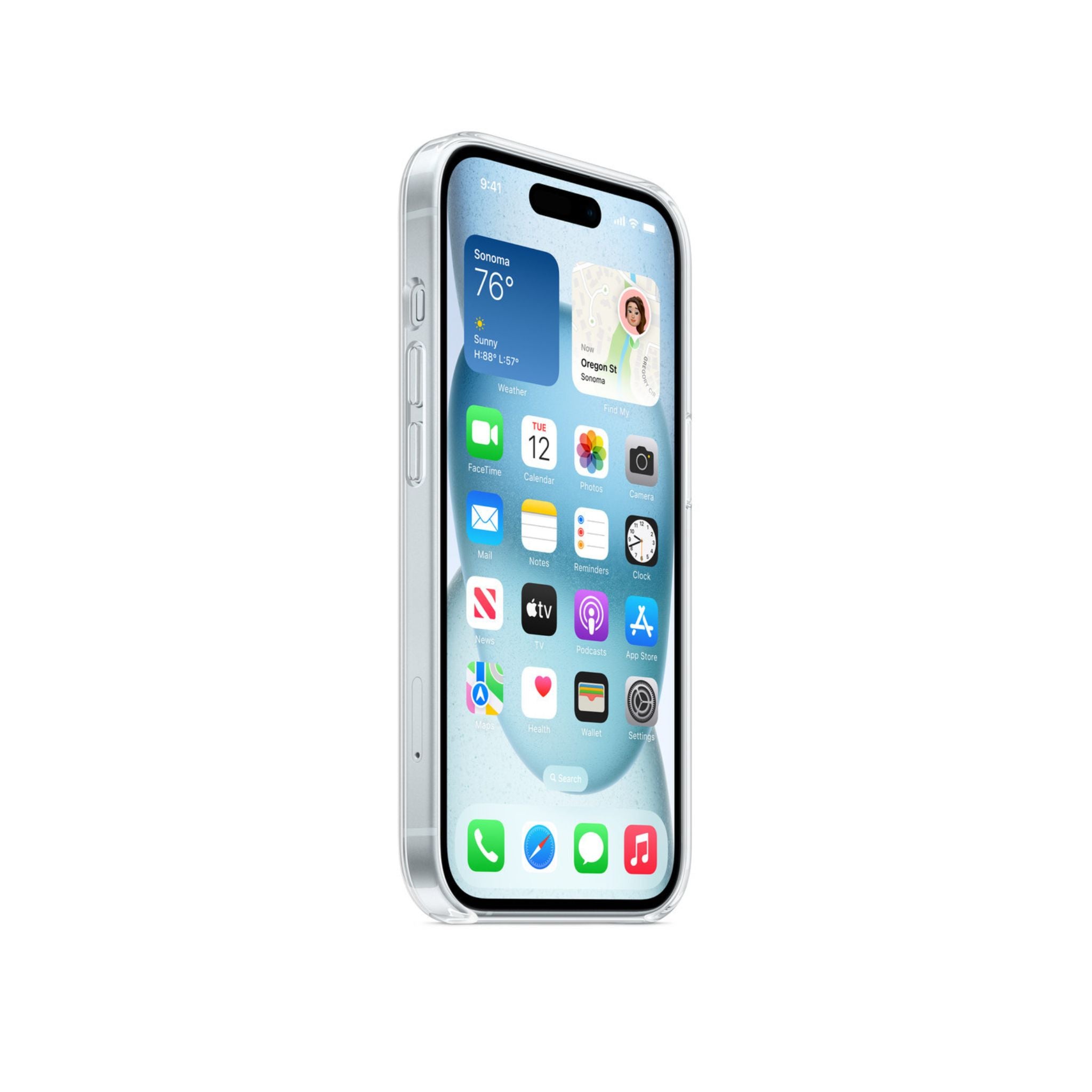 Apple iPhone 15 Clear Case with MagSafe Clear