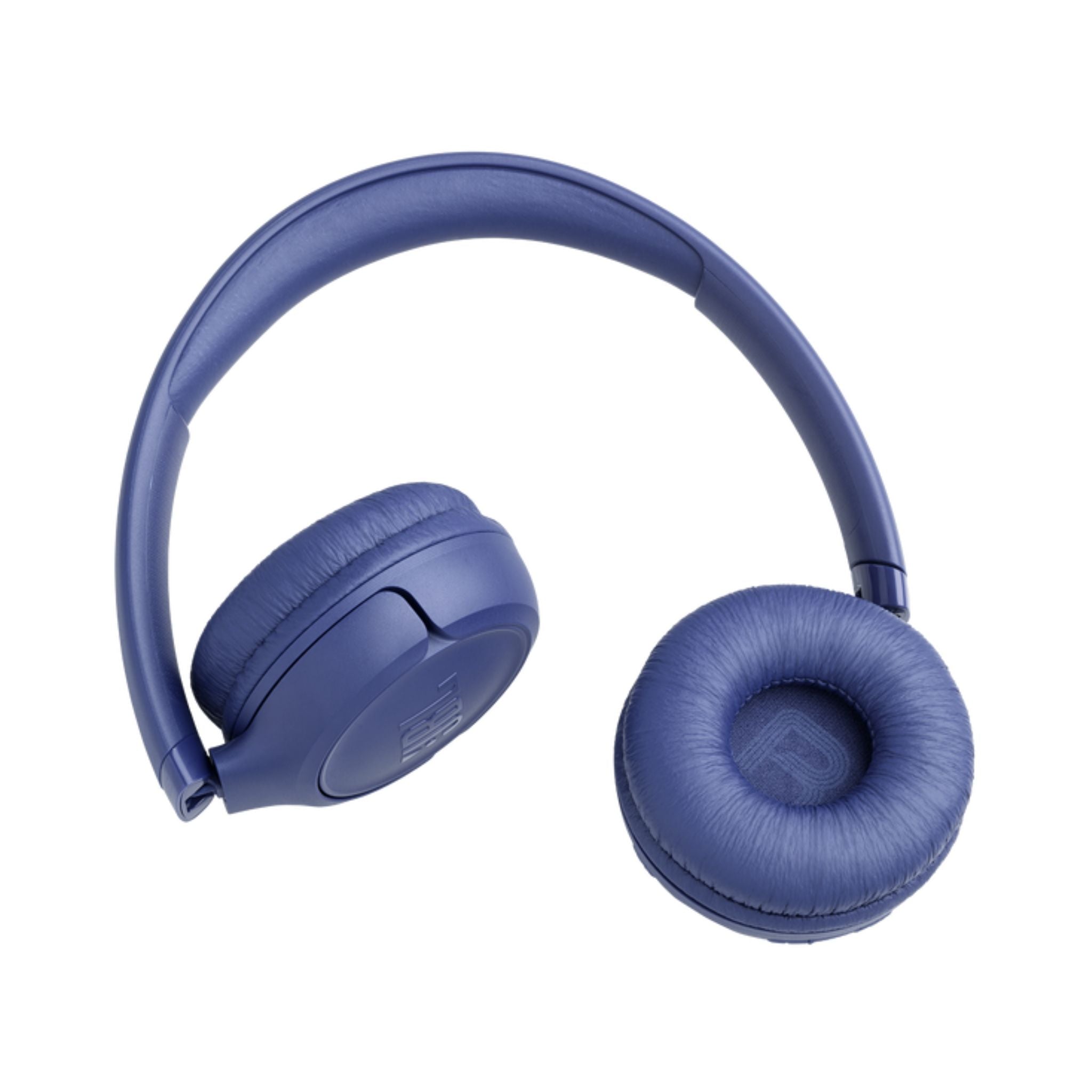 JBL Tune 530BT Wireless On-Ear Bluetooth Headphones with Pure Bass Sound, 76H Battery Life, Dual Beamforming Mics, Multi-Point Bluetooth 6.0, Foldable & Lightweight – Blue