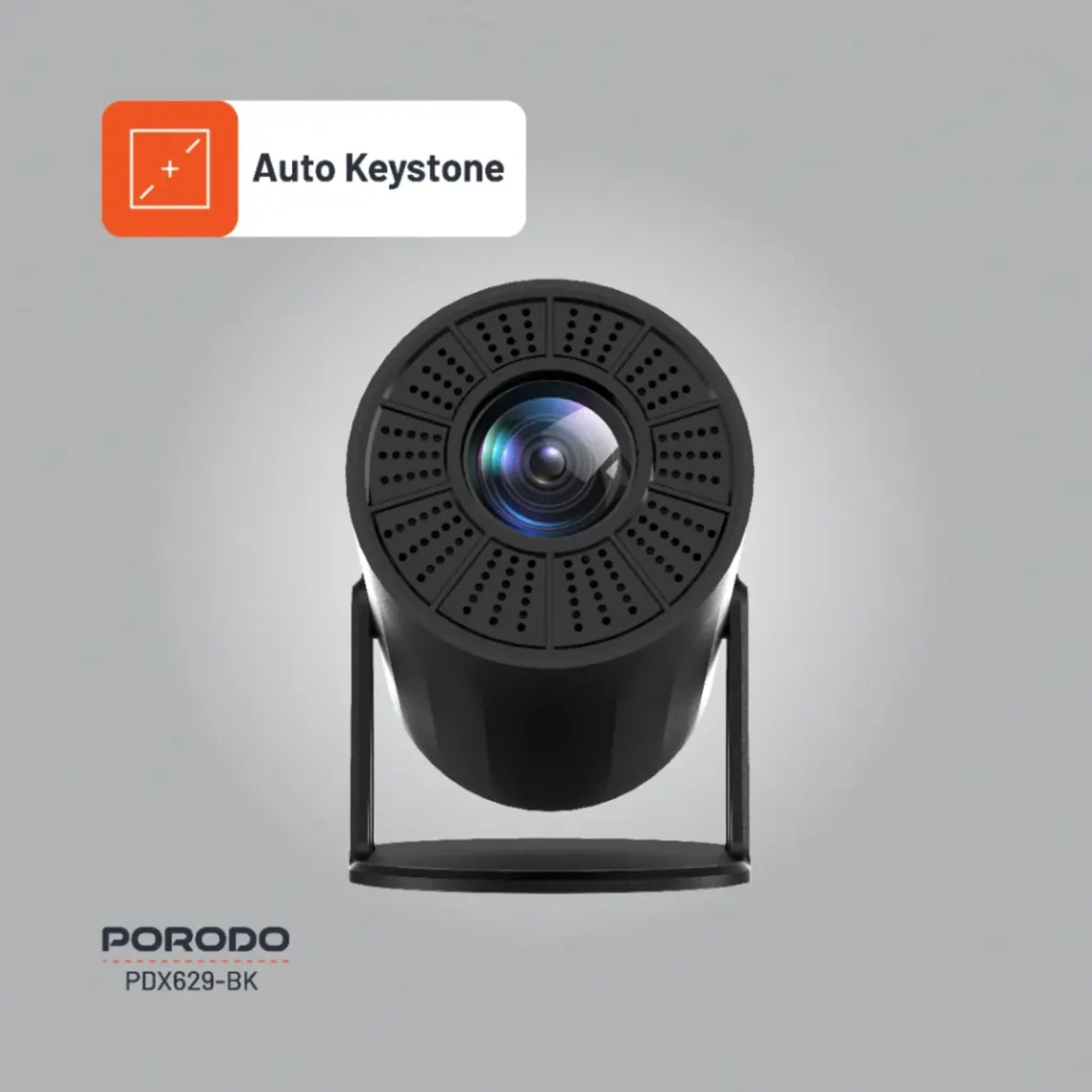 Porodo Gaming Projector with Controllers - Black