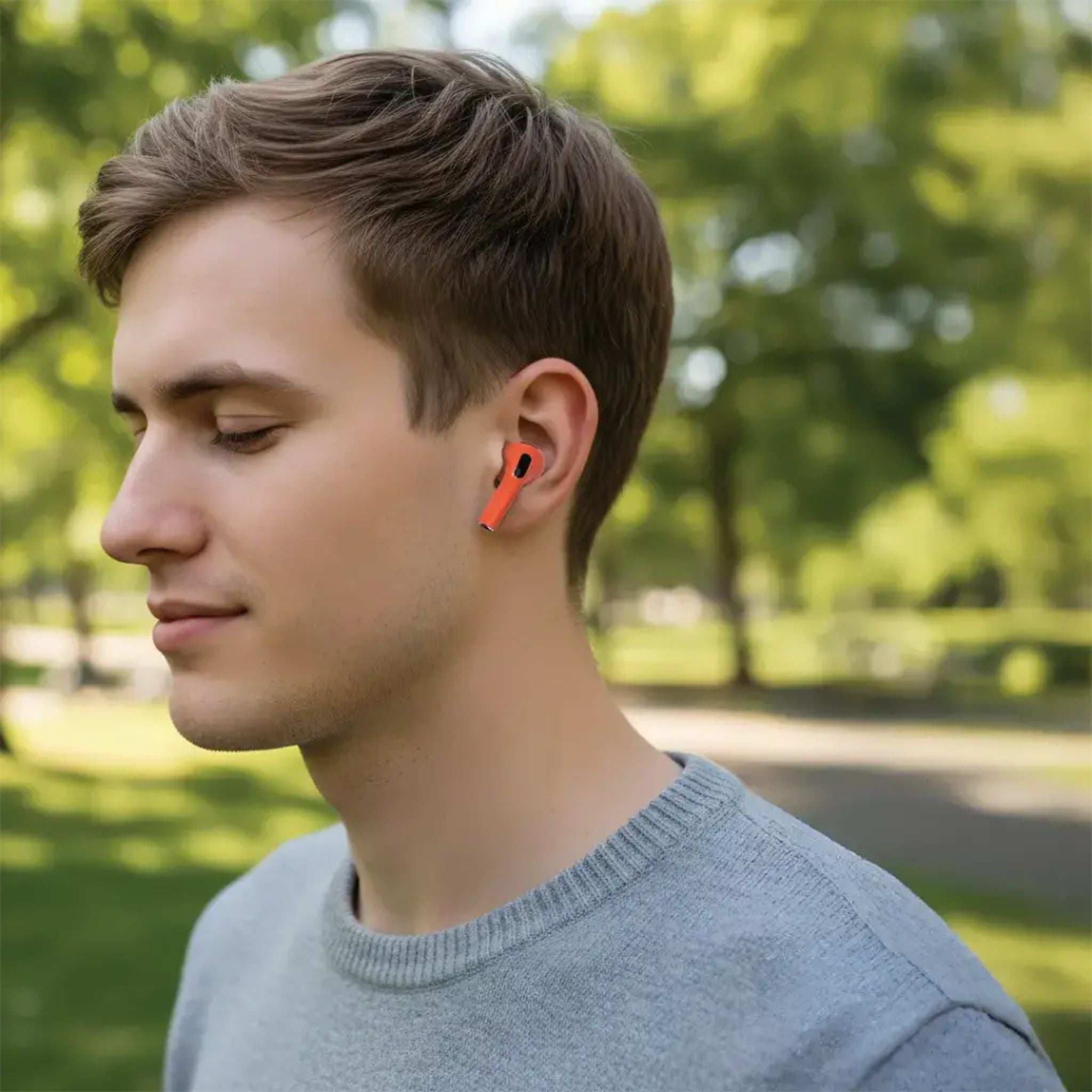 Porodo Soundtec ANC Earbuds Pro III True Wireless Bluetooth 5.4, Active Noise Cancellation 25dB, IPX4 Water Resistant, USB-C & Wireless Charging, 25m Range, 20H Total Playtime