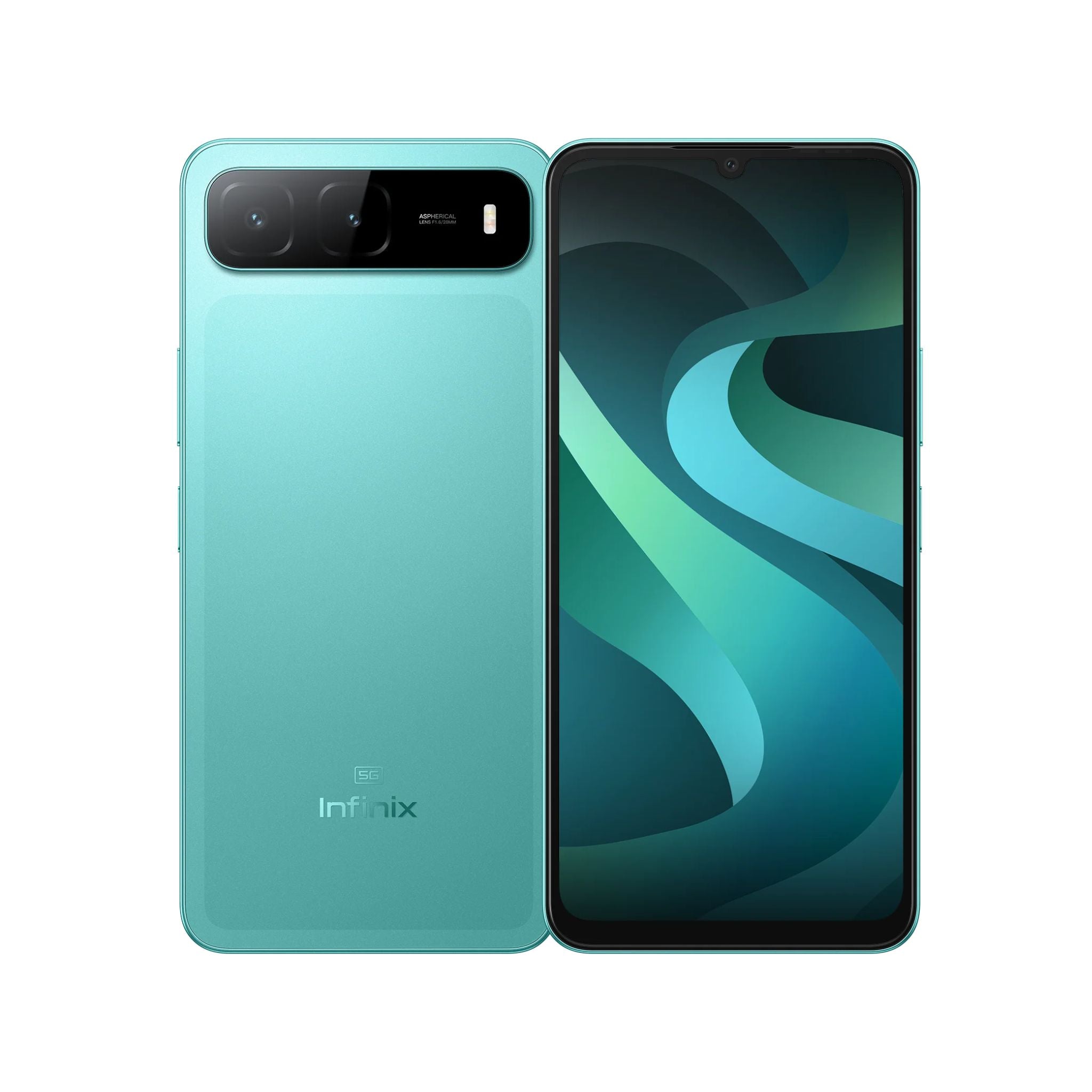 Infinix Hot 60i 5G Dual SIM 8GB+8GB RAM 256GB -TDRA Version -Monson Green