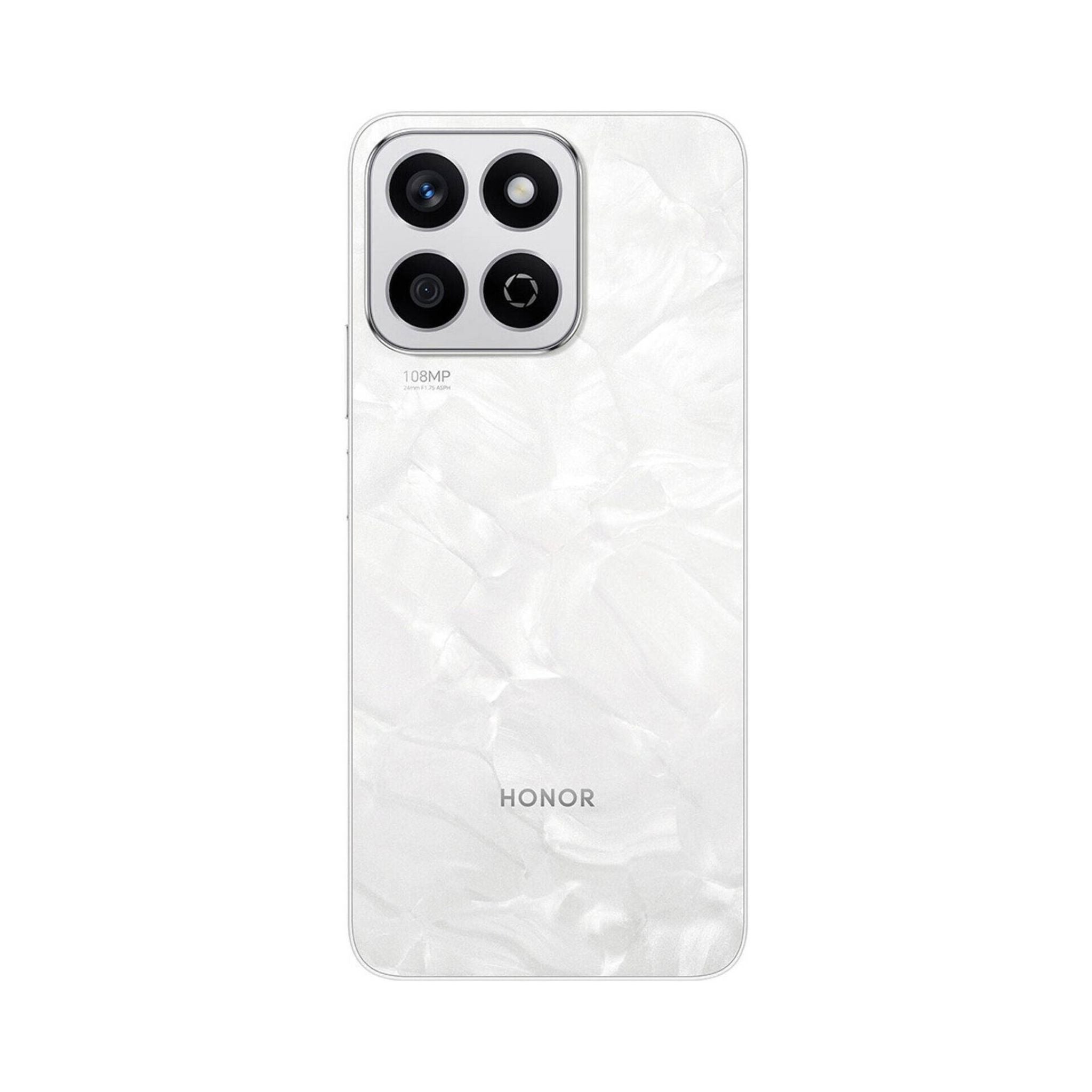 Honor X7c 4G, Dual SIM 8GB RAM 256 GB ROM- International version- Moonlight White