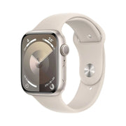 Apple Watch Series 9 GPS + Cellular 45mm Starlight Aluminium Case With Starlight Sport Band