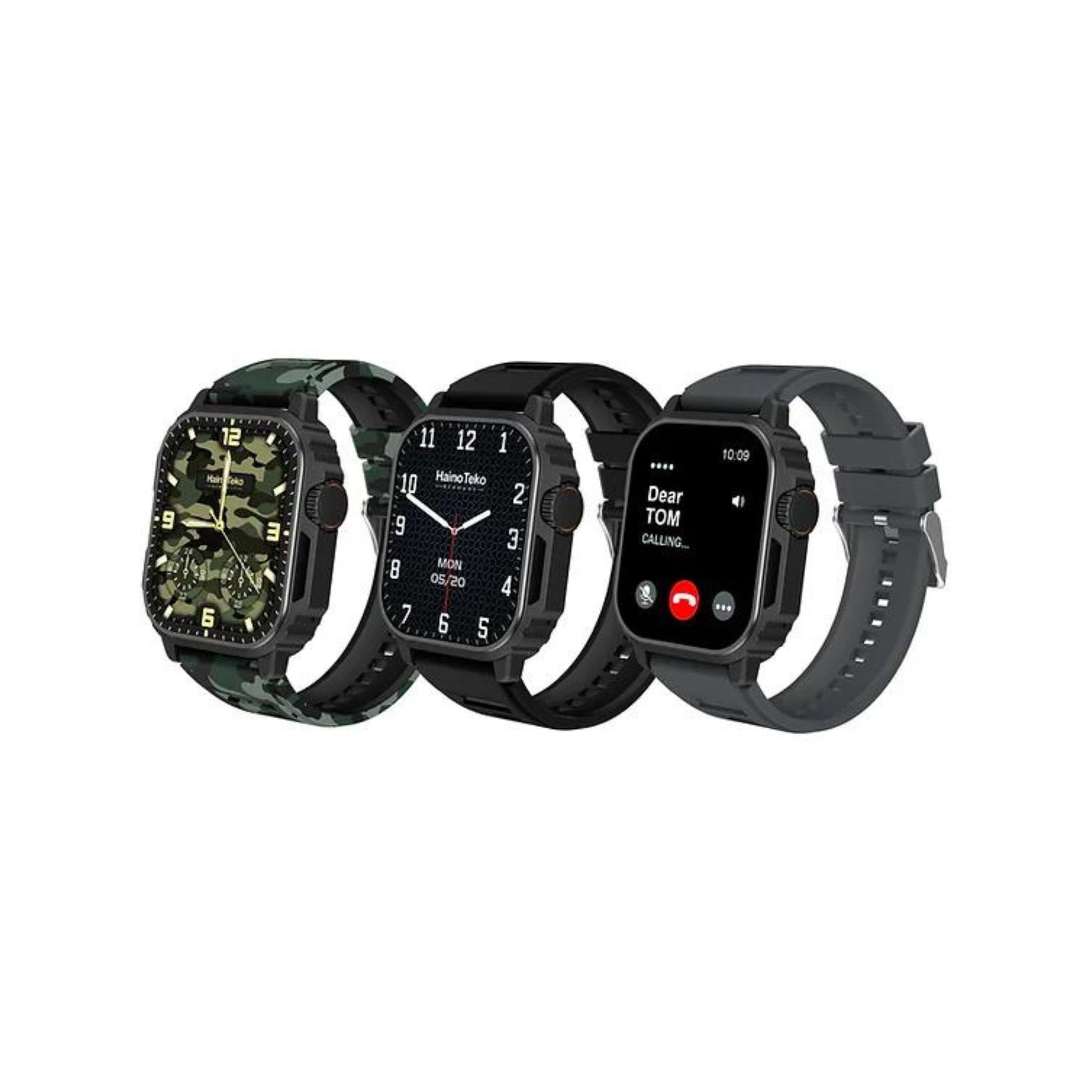 Haino Teko Germany SQ-1 Mini Smart Watch With Full Screen AMOLED