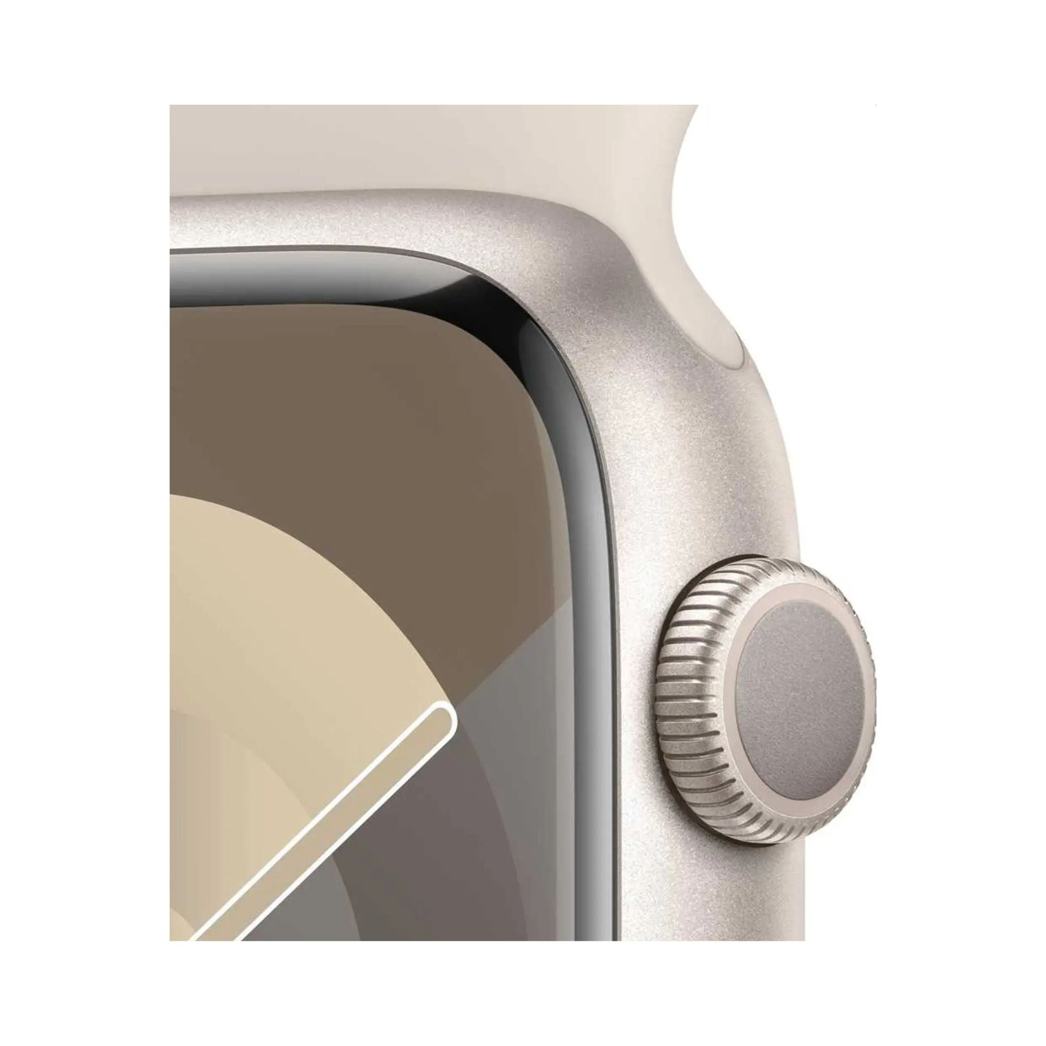 Apple Watch Series 9 GPS + Cellular 45mm Starlight Aluminium Case With Starlight Sport Band