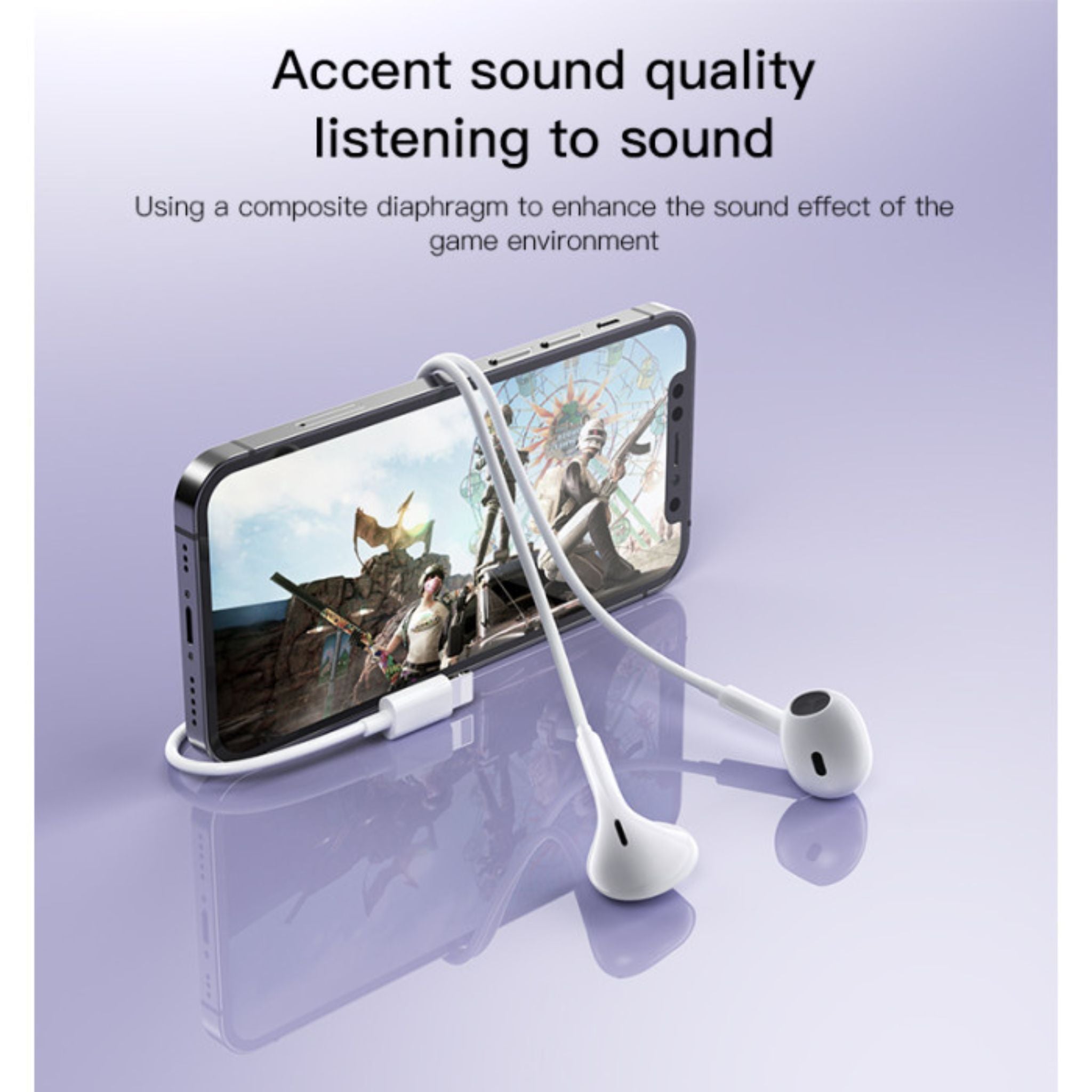 Yesido YH37 Original 3.5mm In Ear Earphone | 3D Stereo Sound Strong Bass Mobile Phone Wired Earbuds