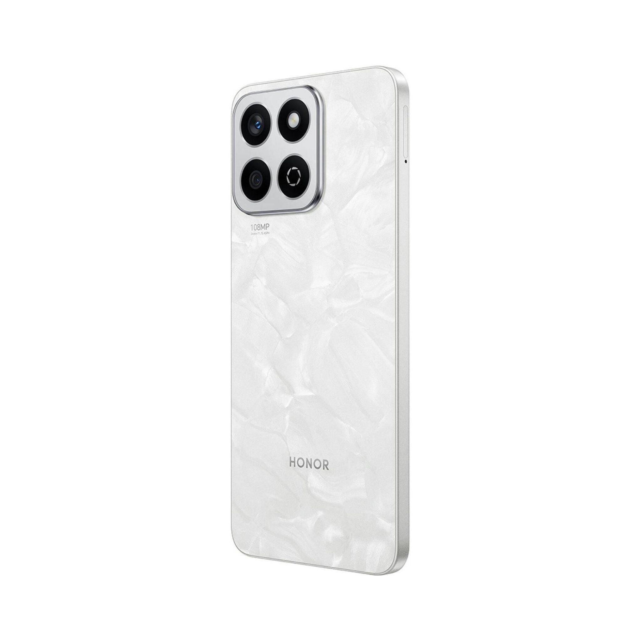 Honor X7c 4G, Dual SIM 8GB RAM 256 GB ROM- International version- Moonlight White