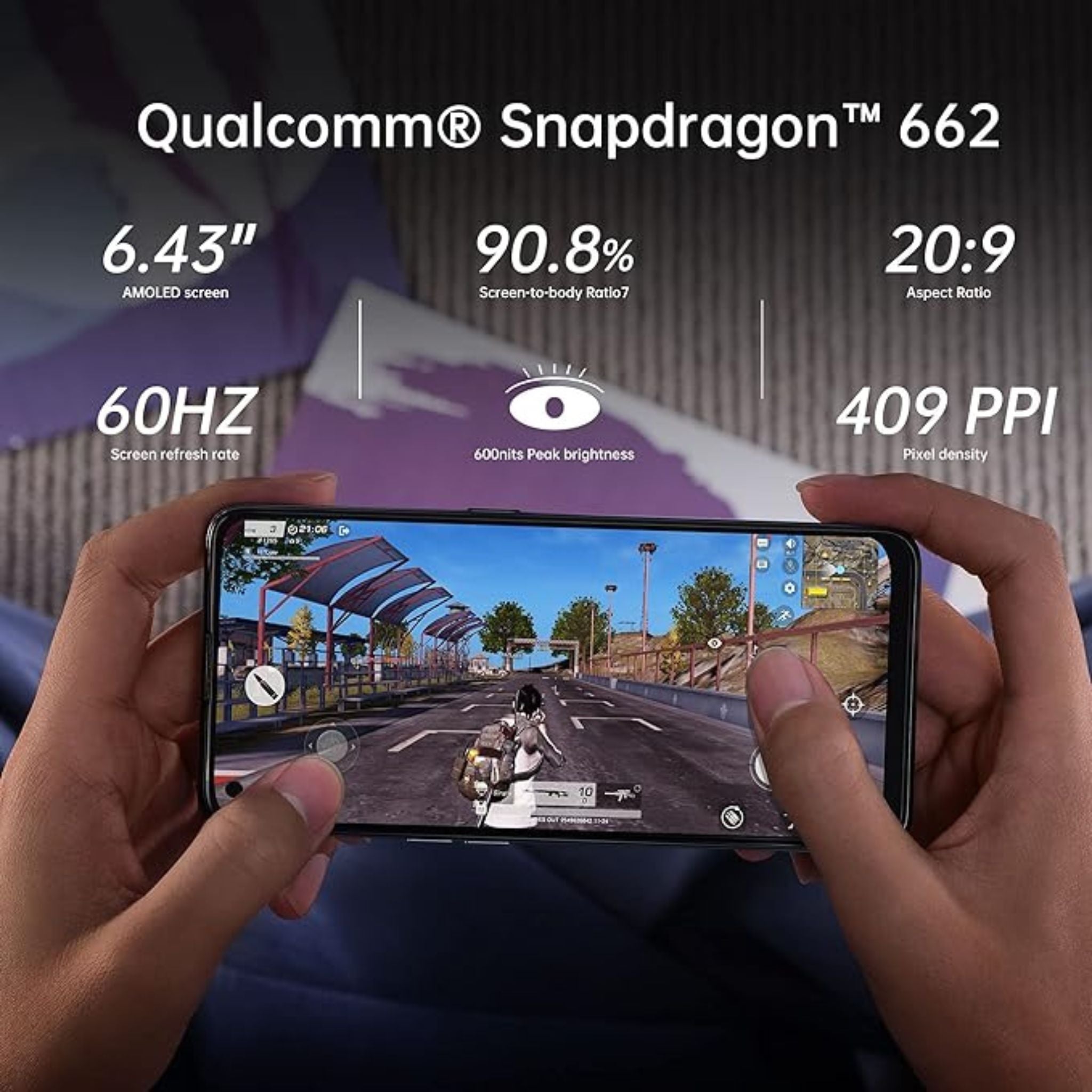 OPPO A74 Smartphone Dual SIM 128GB 6GB RAM 6.43 '' FHD+ Display 33W Flash Charge 48MP AI Triple Camera 4G LTE Android Mobile Phone-Midnight Blue