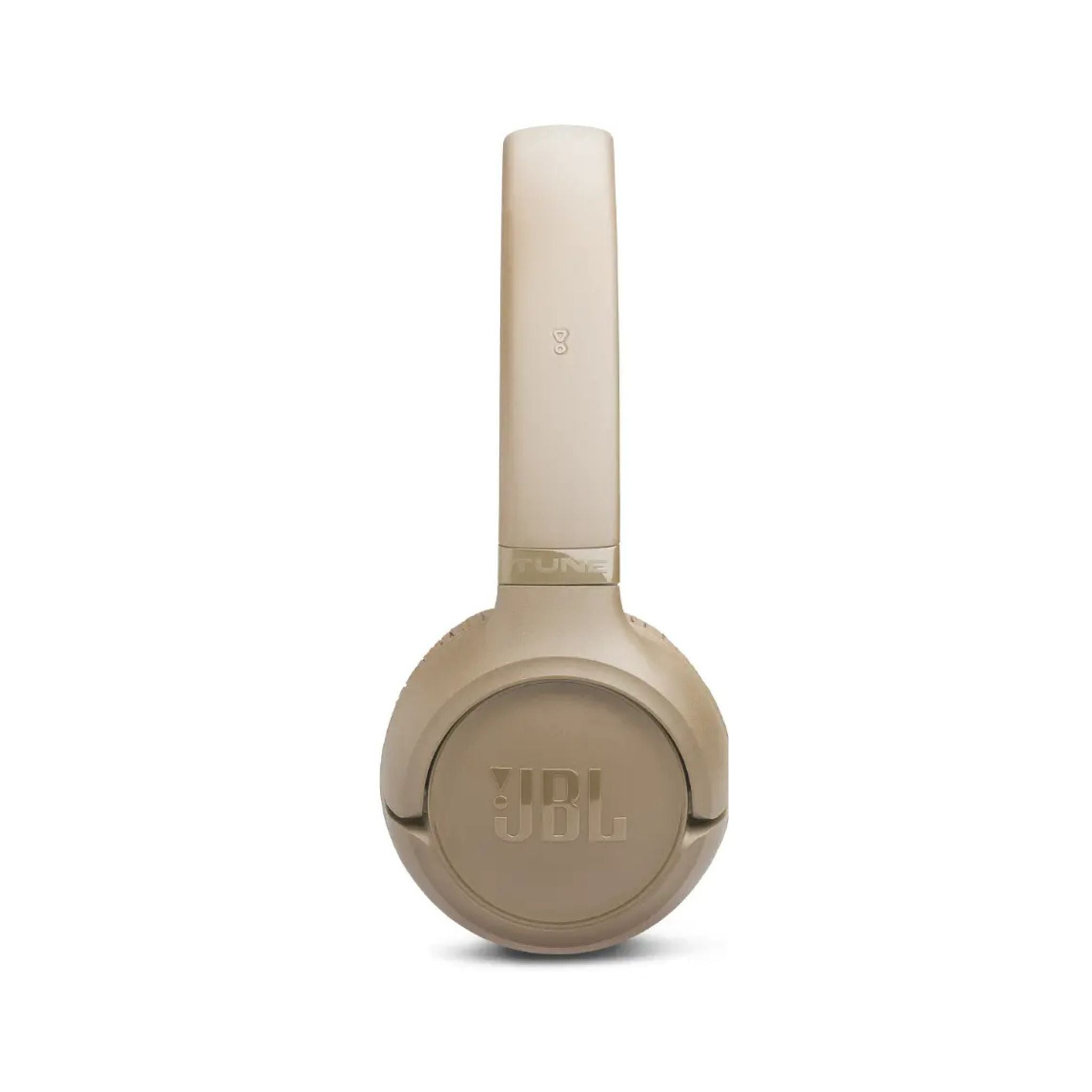 JBL Tune 530BT Wireless On-Ear Bluetooth Headphones with Pure Bass Sound, 76H Battery Life, Dual Beamforming Mics, Multi-Point Bluetooth 6.0, Foldable & Lightweight – Beige
