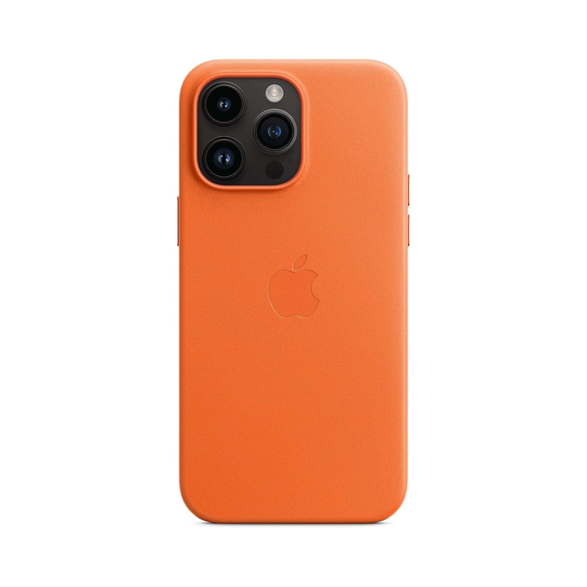 APPLE iPhone 14 Pro Max Leather Case with Magsafe-Orange