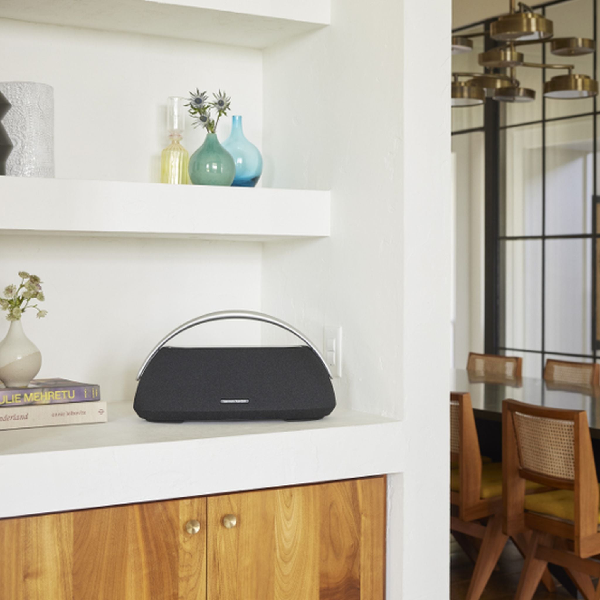 Harman Kardon Go Play 3 Portable Bluetooth Speaker with Superior Sound, Type-C USB Port, Up to 8 Hours Music Play Time, 3 Hours Charging Time, Bluetooth Version 5.2, Built-in Battery - Black
