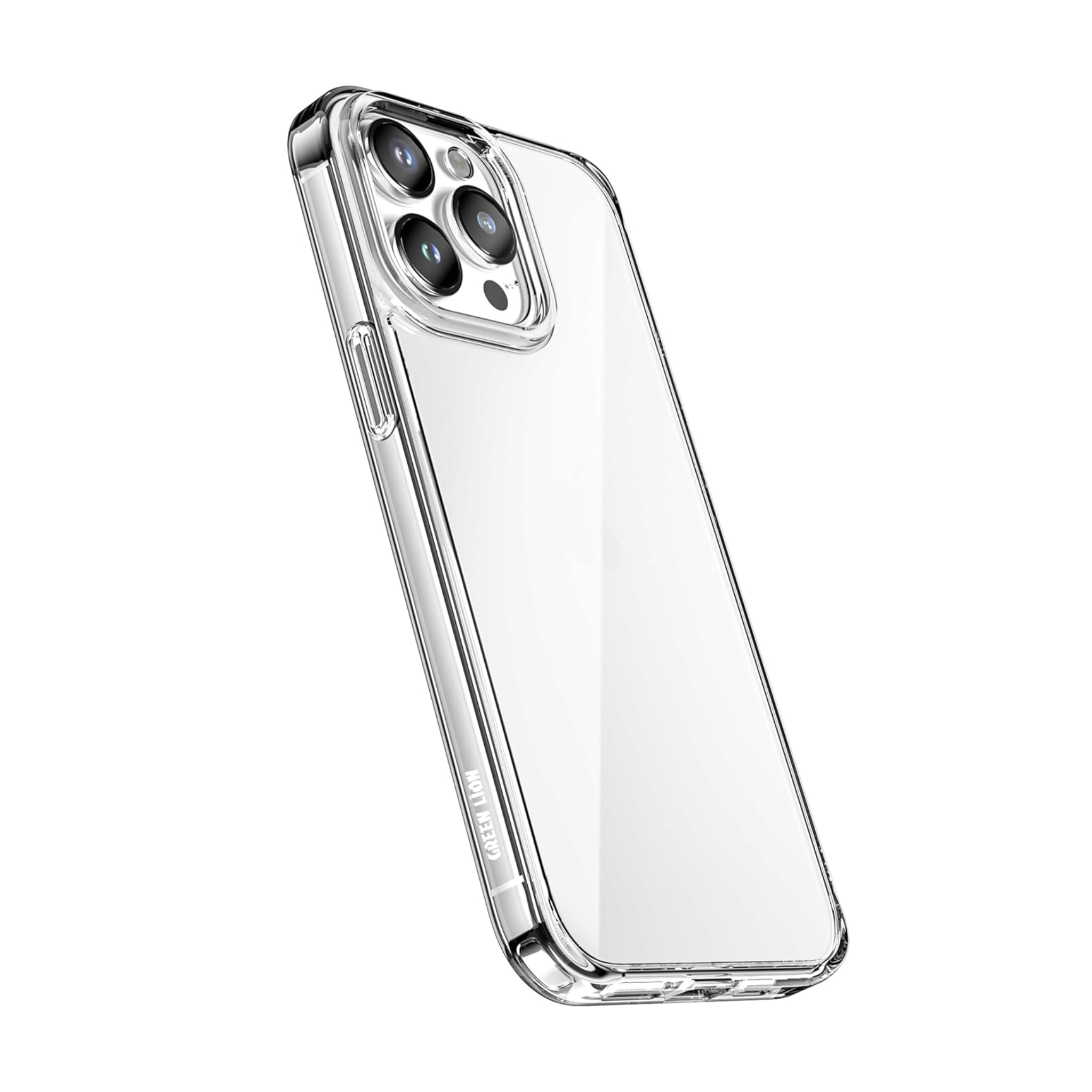 Green Lion for iPhone 15 Pro Case - Cyrstal Clear Case Protector - Anti-Scratch - Drop Resistant Protective Cover - Shockproof - Full Slim Bumper Protection Back Cover for iPhone 15 Pro 6.1" - Clear