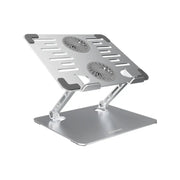 Porodo Aerodesk Cooling Laptop Stand - Silver