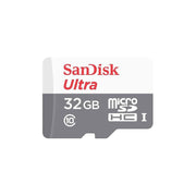 SanDisk Ultra 32GB microSDHC UHS-I Card with Adapter 100MB/s - SDSQUNR-032G