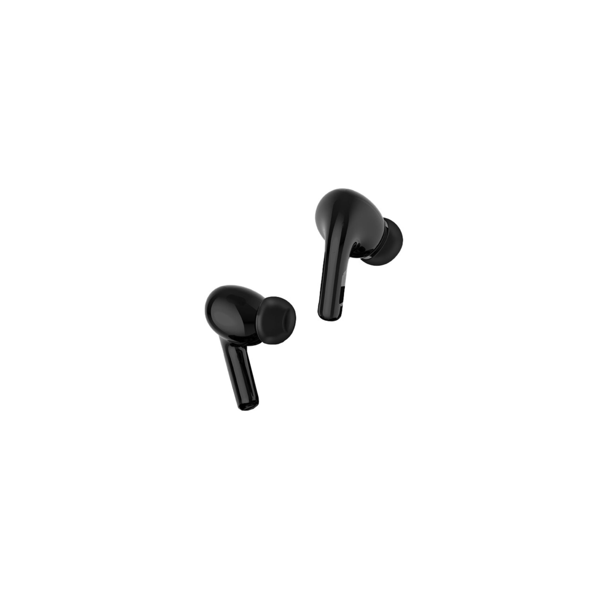 Porodo Blue AirPods Pro2 with Screen, Deep Bass, Touch Control, Camera Shutter, Music Playback, Call Management, 20 Hours Working Time, 1.47 inches Screen Size - Black