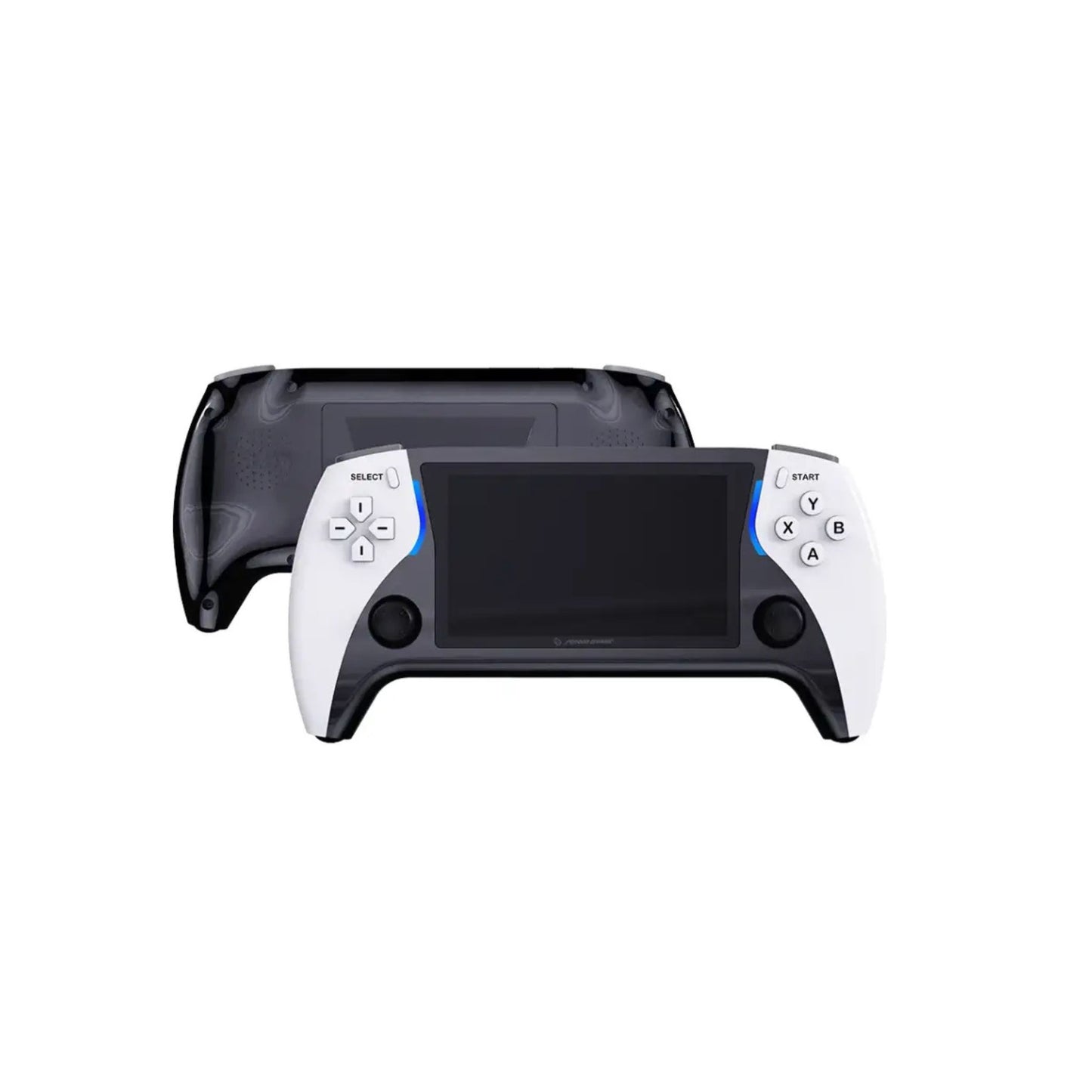 Porodo Gaming 4.3" Handheld Arcade X Game Console, HDMI Video Output, 7 Emulators, more than 50000 Games, E-Book Reading - Black & White