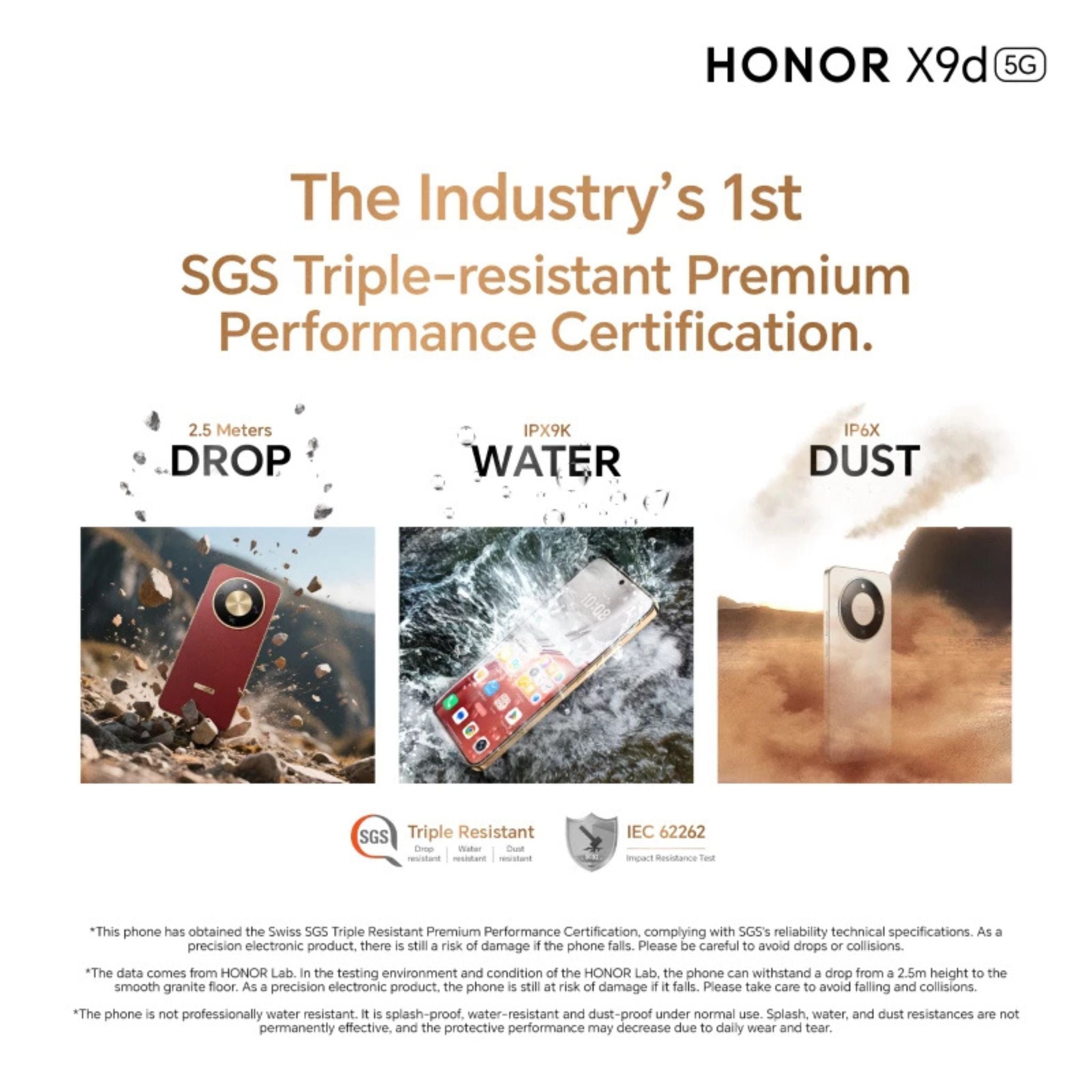 Honor X9d 5G Dual SIM 12GB RAM 256GB - Midnight Black - Global Version