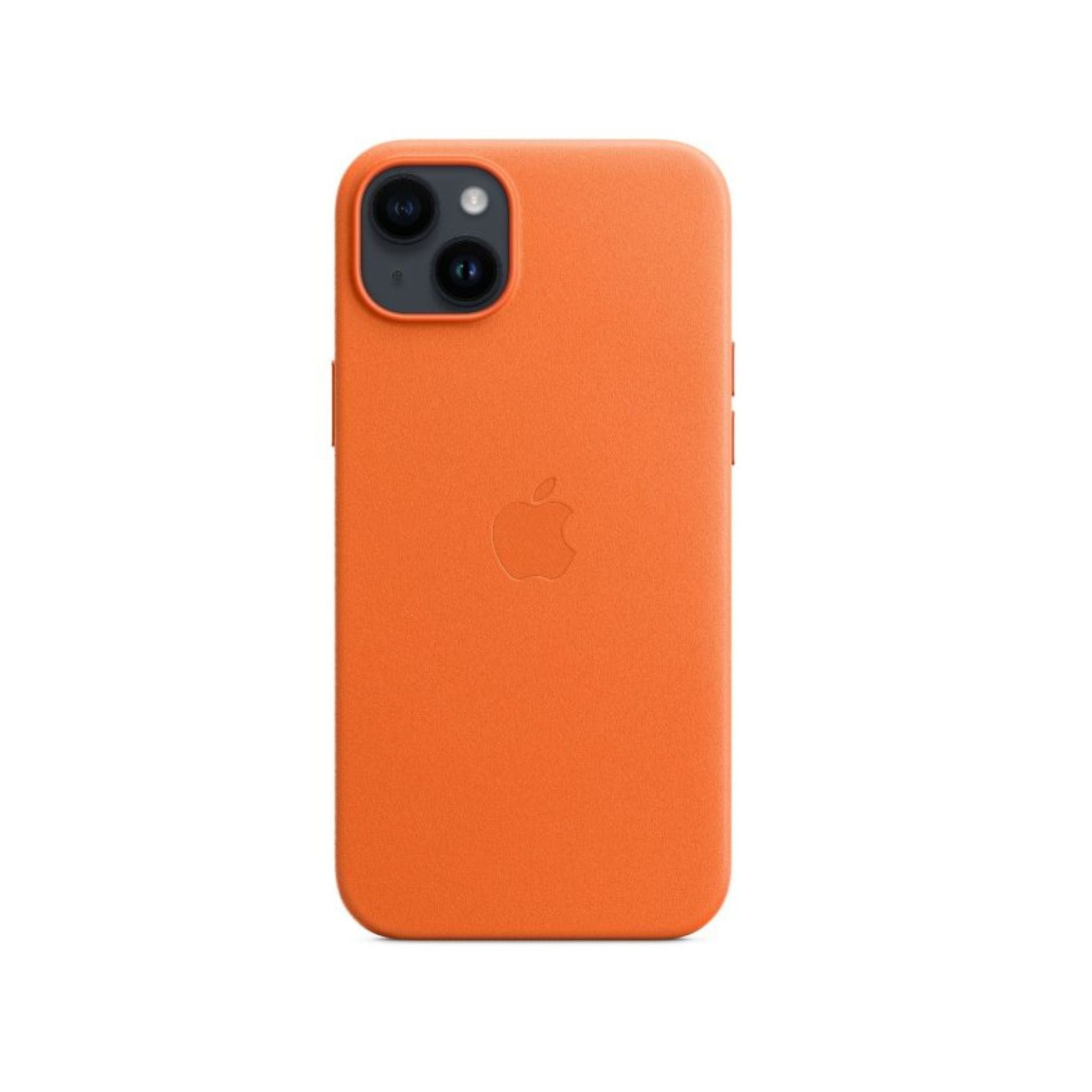 APPLE iPhone 14 Plus Leather Case Magsafe-Orange