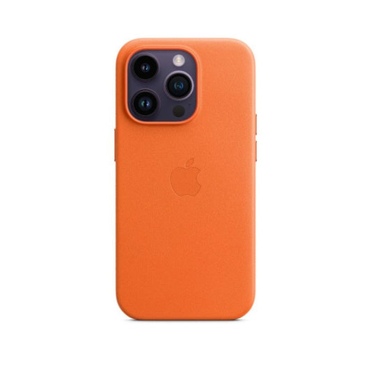 APPLE iPhone 14 Pro Leather Case with Magsafe_Orange