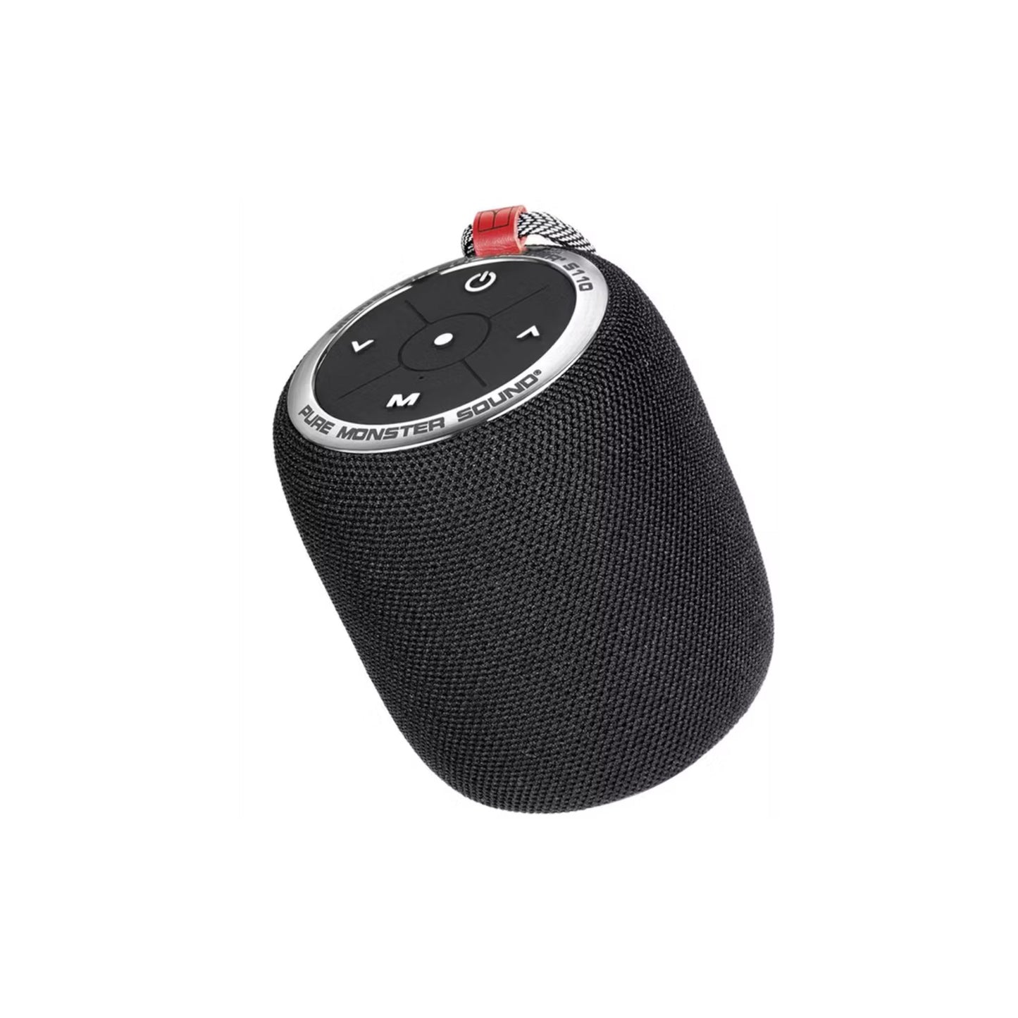Monster S110 Superstar Portable Bluetooth Speaker, IPX5 Waterproof Level, USB-C Charging Port, 1500mAh Battery Capacity - Black