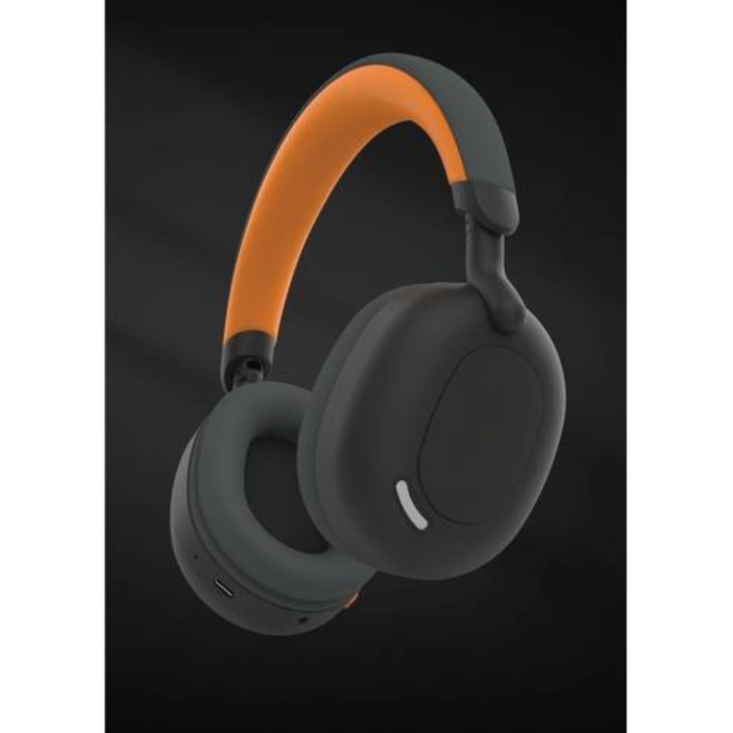 Green Lion Sunstone Headphones, 10 m Working Distance, AUX Support, 36 Hours Bluetooth Playing Time, 300 mAh Battery, Black / Orange