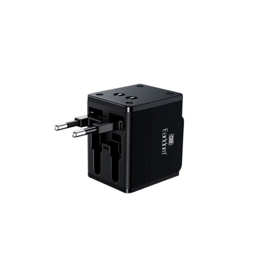 EARLDOM UNIVERSAL ADAPTER DUAL USB PORT ES-LC10