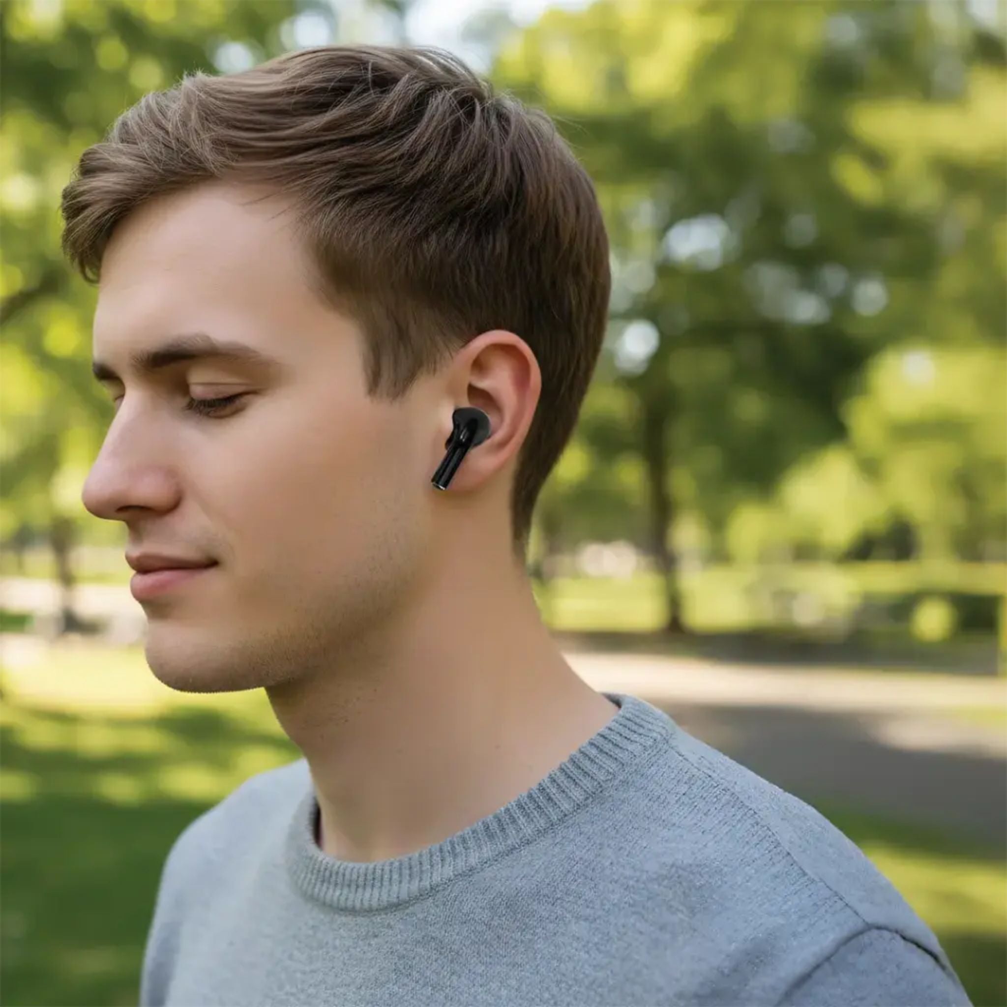 Porodo Soundtec ANC Earbuds Pro III True Wireless Bluetooth 5.4, Active Noise Cancellation 25dB, IPX4 Water Resistant, USB-C & Wireless Charging, 25m Range, 20H Total Playtime