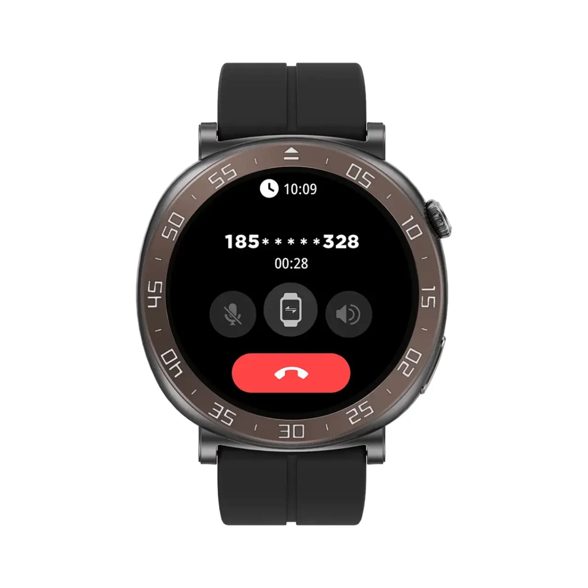 Porodo Salud Smart Watch 1.43" AMOLED Display, IP68 Water Resistant, Bluetooth 5.2, Heart Rate & Sleep Monitor, GPS Log Tracking, Voice Assistant, 5-Day Battery Life-Black