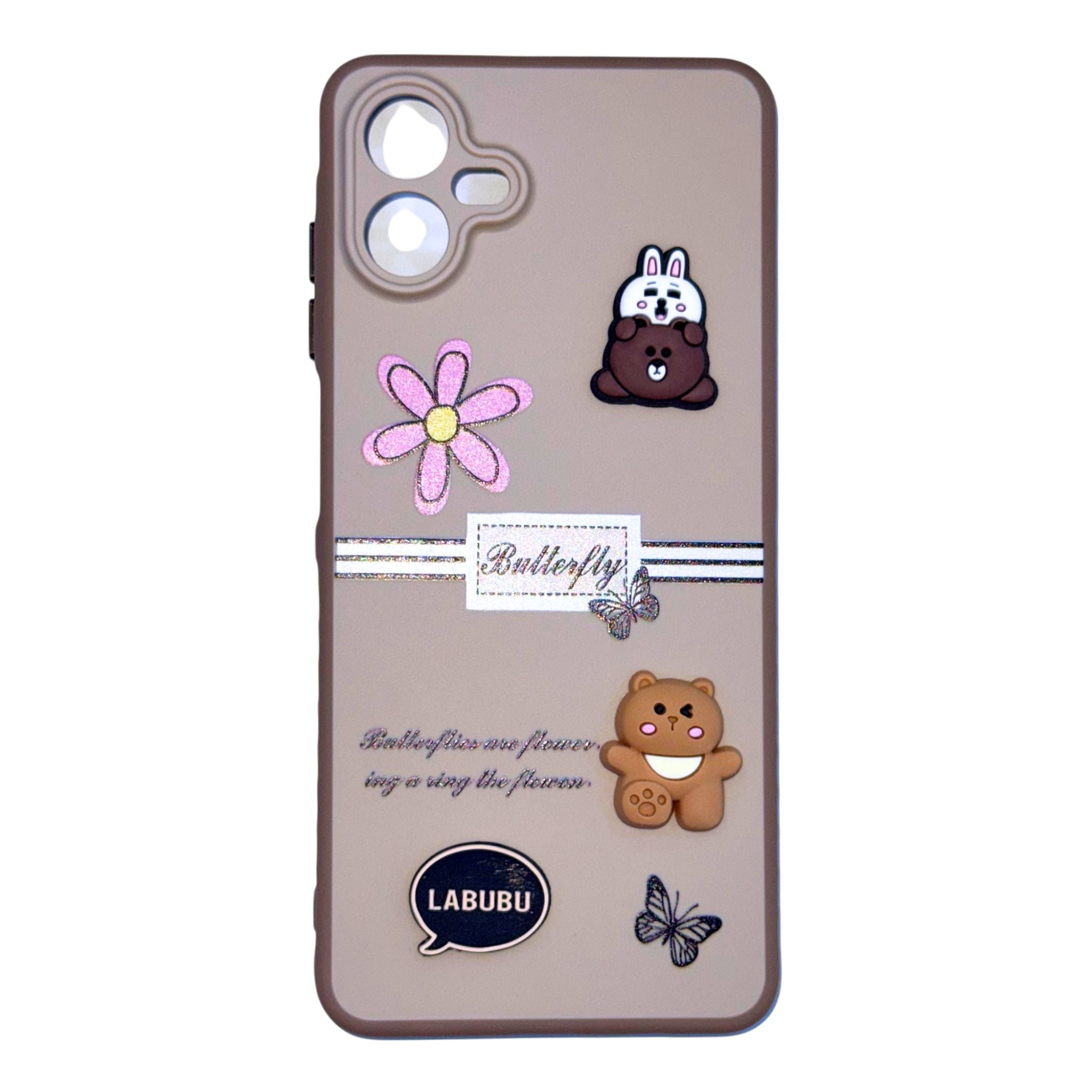 Cartoon Characters Phone Case with Camera Protection for Samsung A07