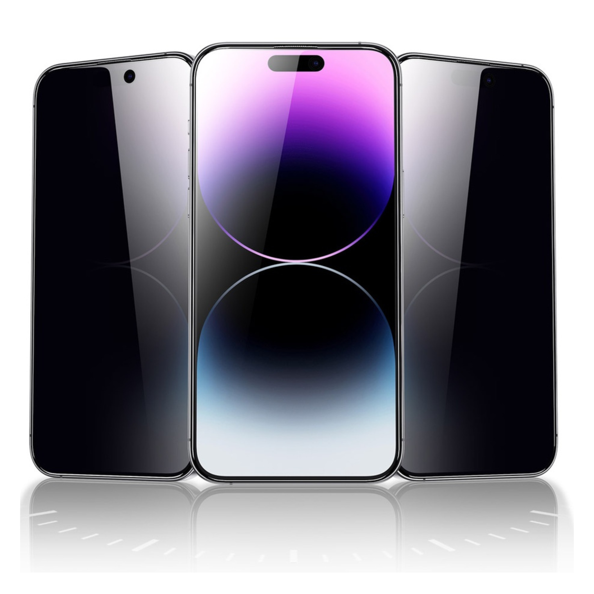 Green Lion 9H Steve Privacy Screen Protector for iPhone 15 Pro Max, Anti-Peeping for Side View Blocking, Anti-Fingerprint & Anti-Scratch, Grease Resistance, Bubble-Free Installation - Black