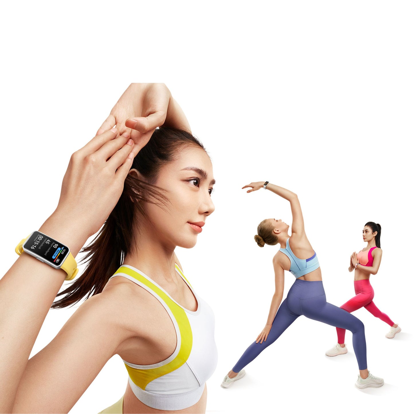 HUAWEI Band 9 Smart Watch, Ultra-Thin Design And Comfortable Wearing, Scientific Sleep Analysis, Durable Battery Life, IOS And Android Lemon Yellow