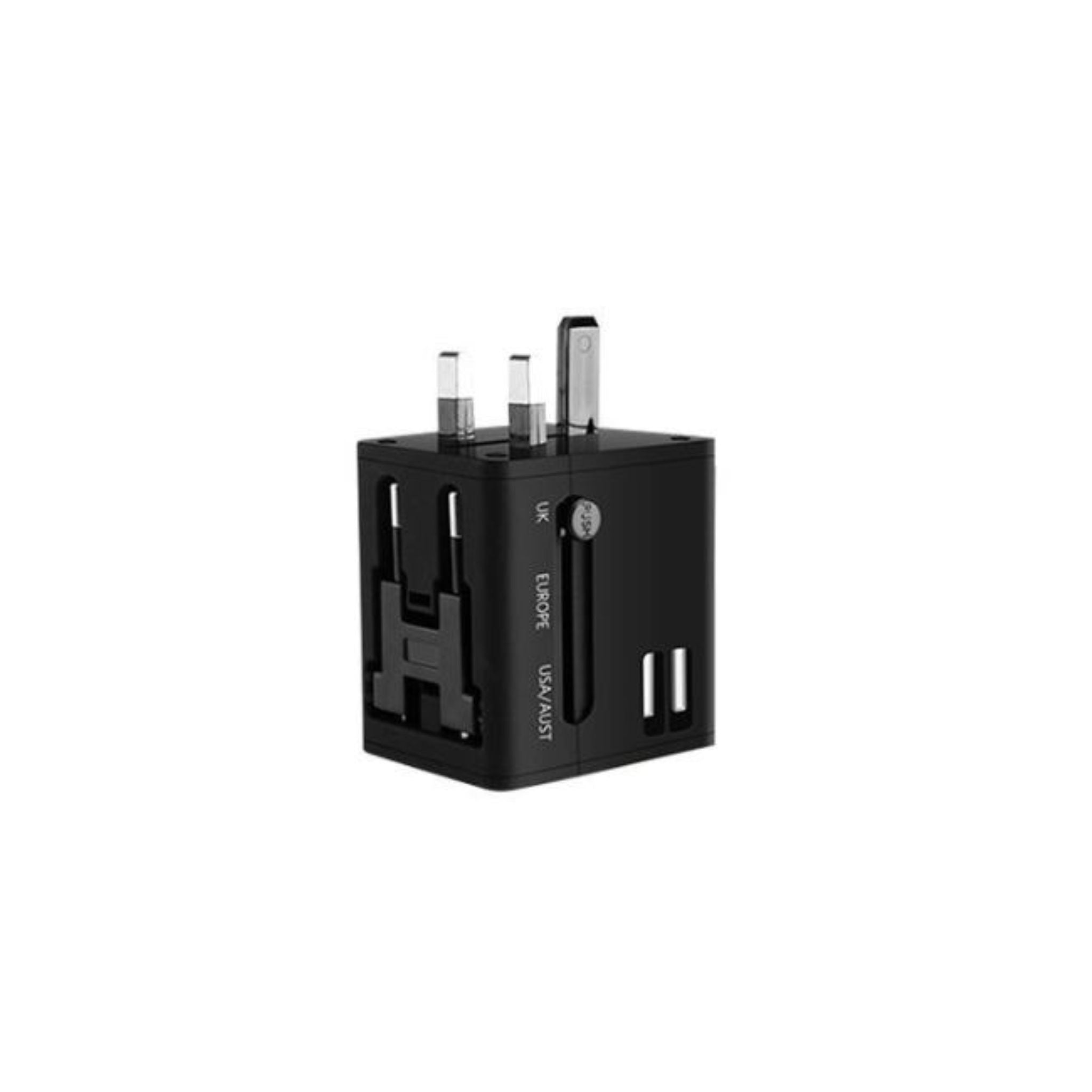 EARLDOM UNIVERSAL ADAPTER DUAL USB PORT ES-LC10