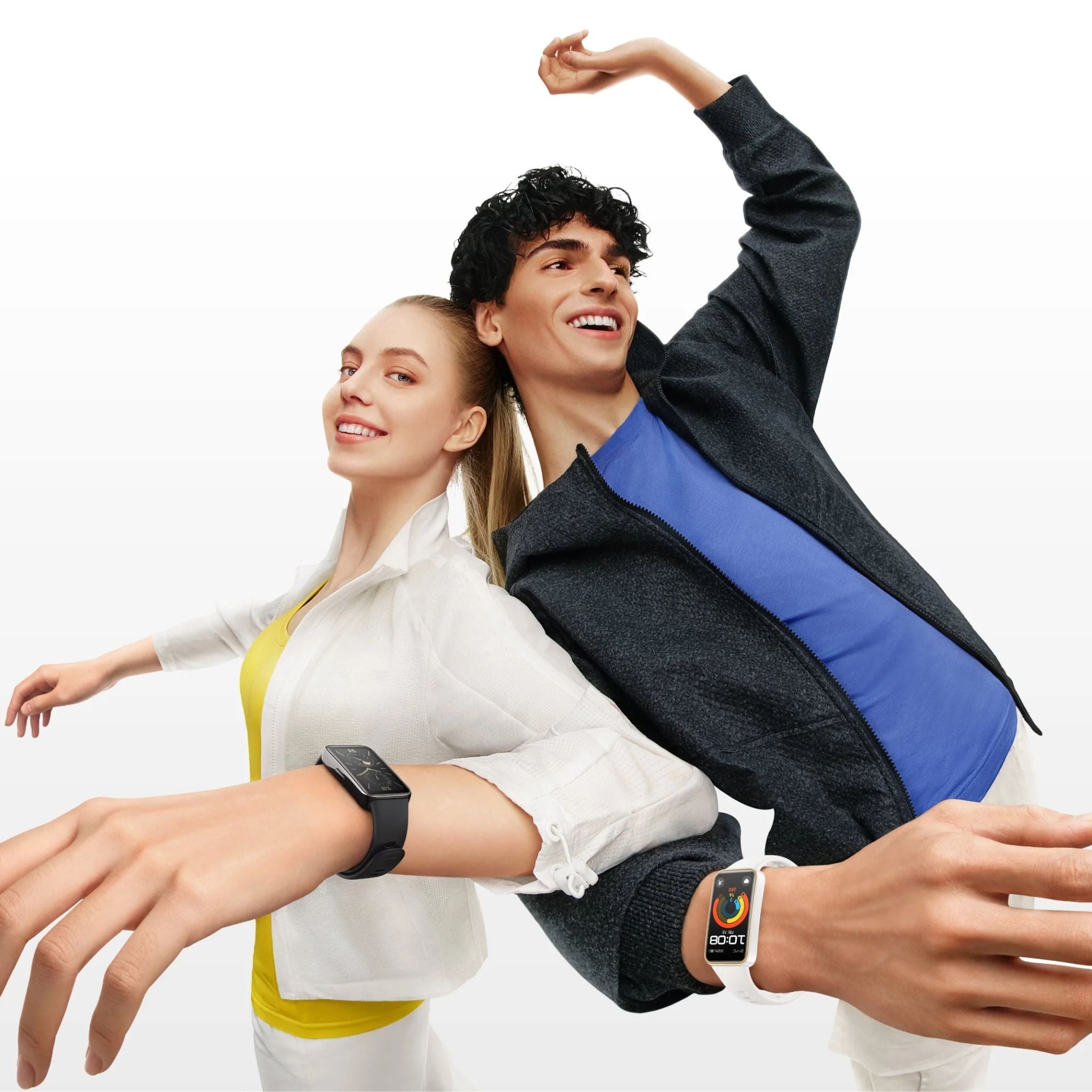 HUAWEI Band 9 Smart Watch, Ultra-Thin Design And Comfortable Wearing, Scientific Sleep Analysis, Durable Battery Life, IOS And Android_White