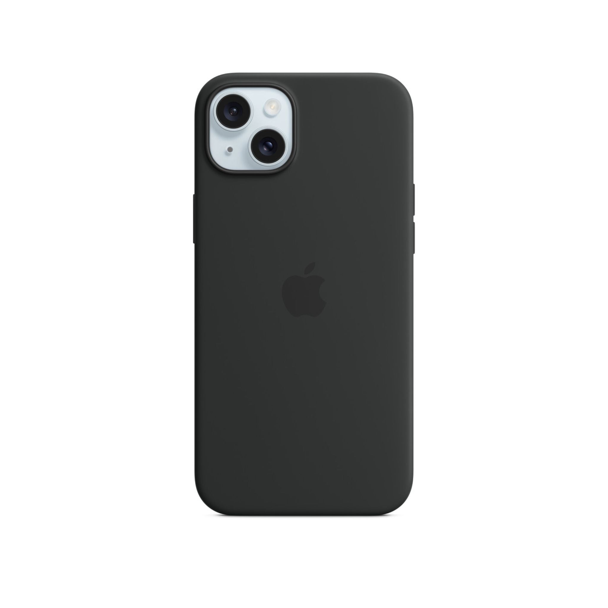 APPLE iPhone 15 Plus Silicone Case with MagSafe -MT103_Black
