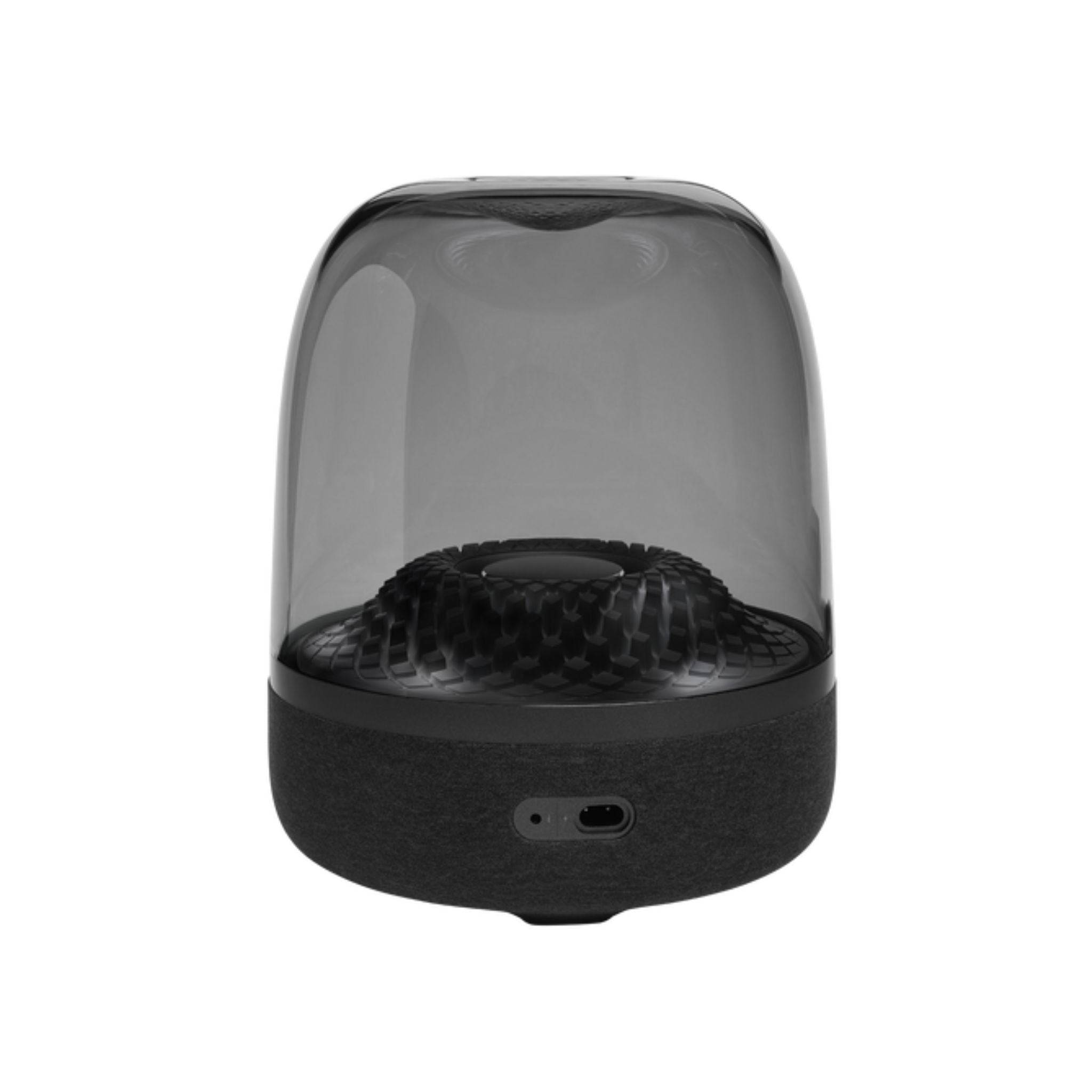 Harman Kardon Aura Studio 4 Wireless Stereo Speaker, Superior Sound performance, Unique diamond-effect lighting that dances to the music - Black
